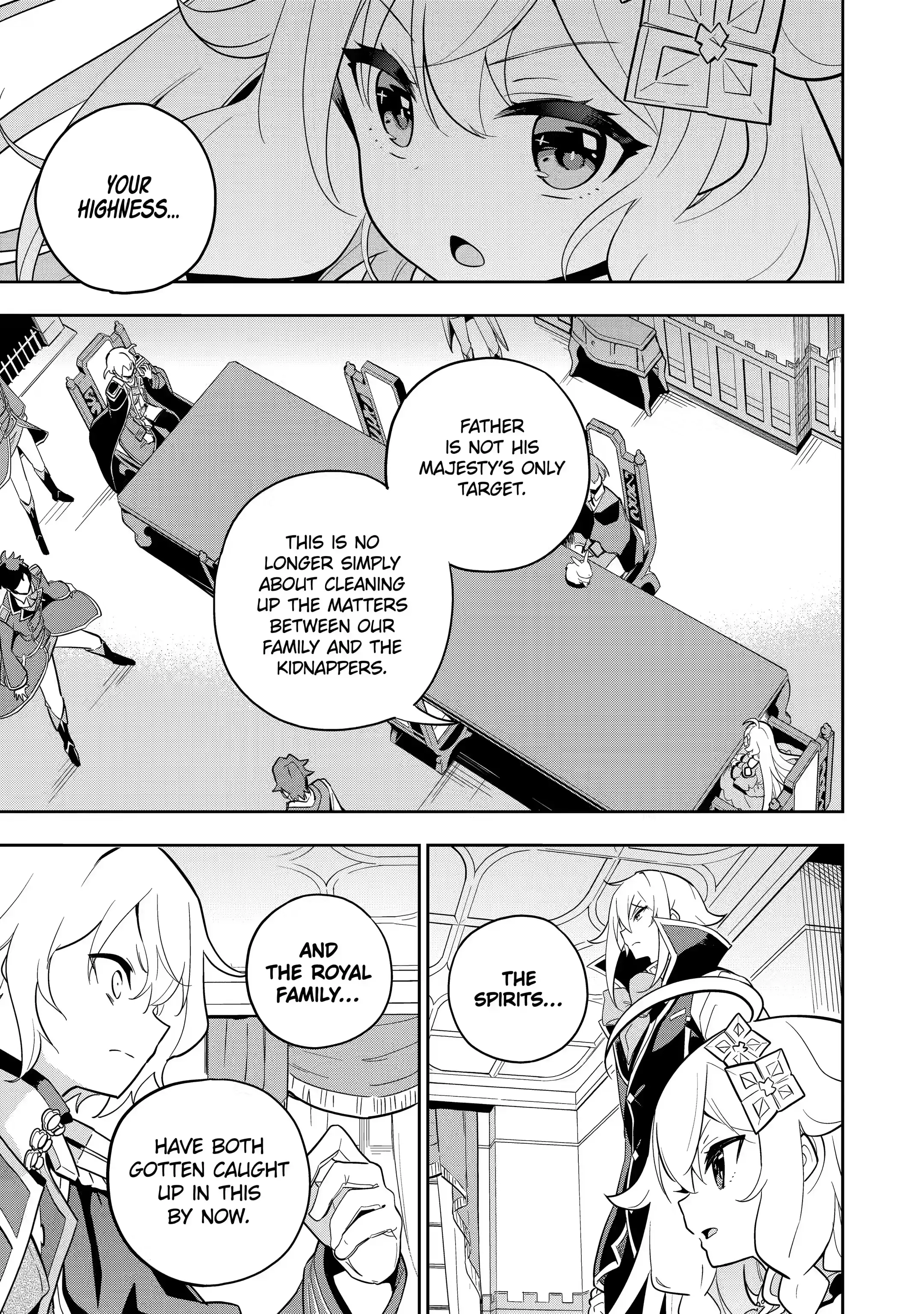 Reincarnated as the Daughter of the Legendary Hero and the Queen of Spirits (Official) chapter 34.2 page 6