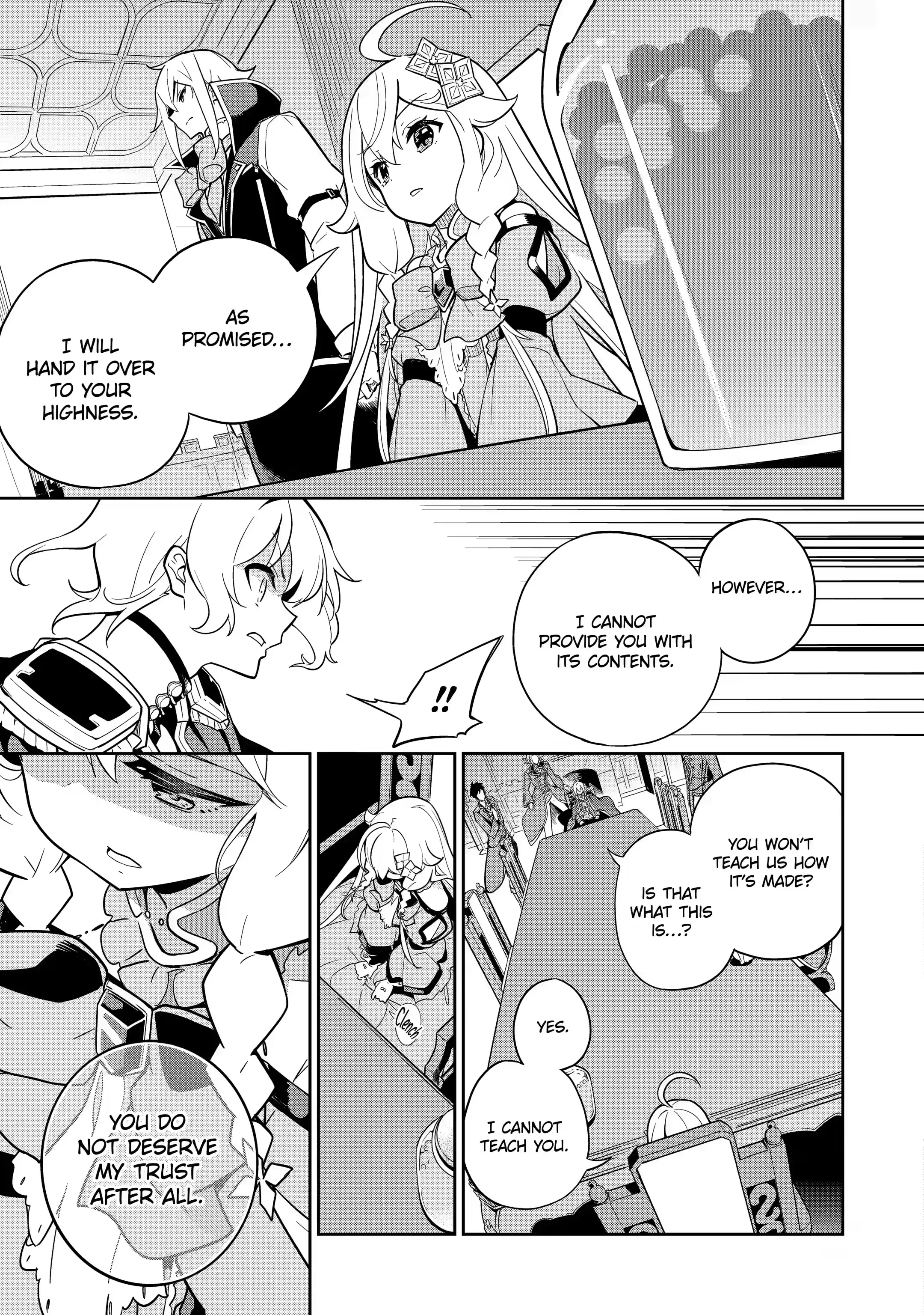 Reincarnated as the Daughter of the Legendary Hero and the Queen of Spirits (Official) chapter 34.2 page 8