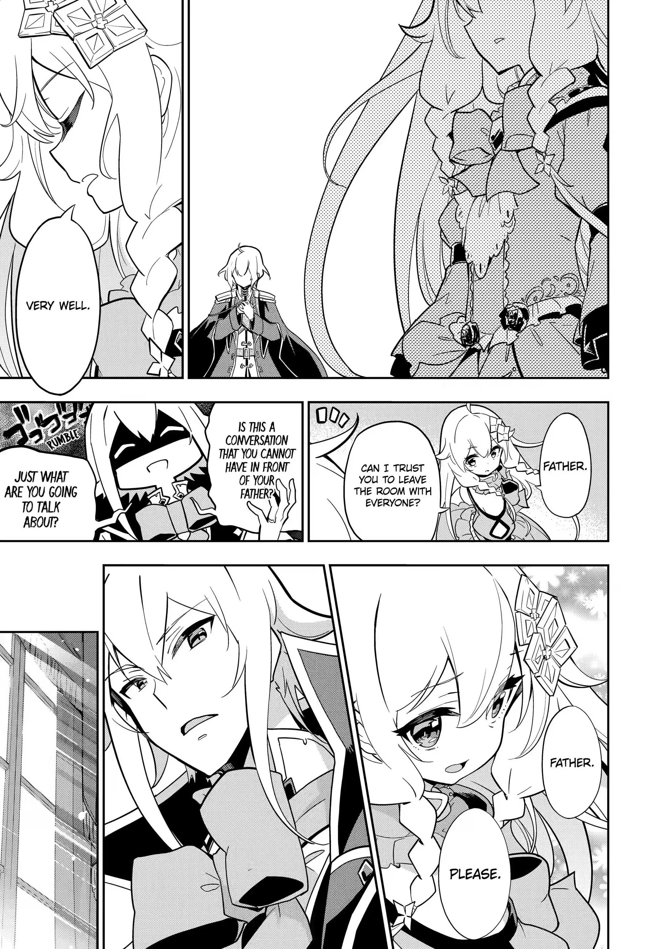 Reincarnated as the Daughter of the Legendary Hero and the Queen of Spirits (Official) chapter 34.3 page 2