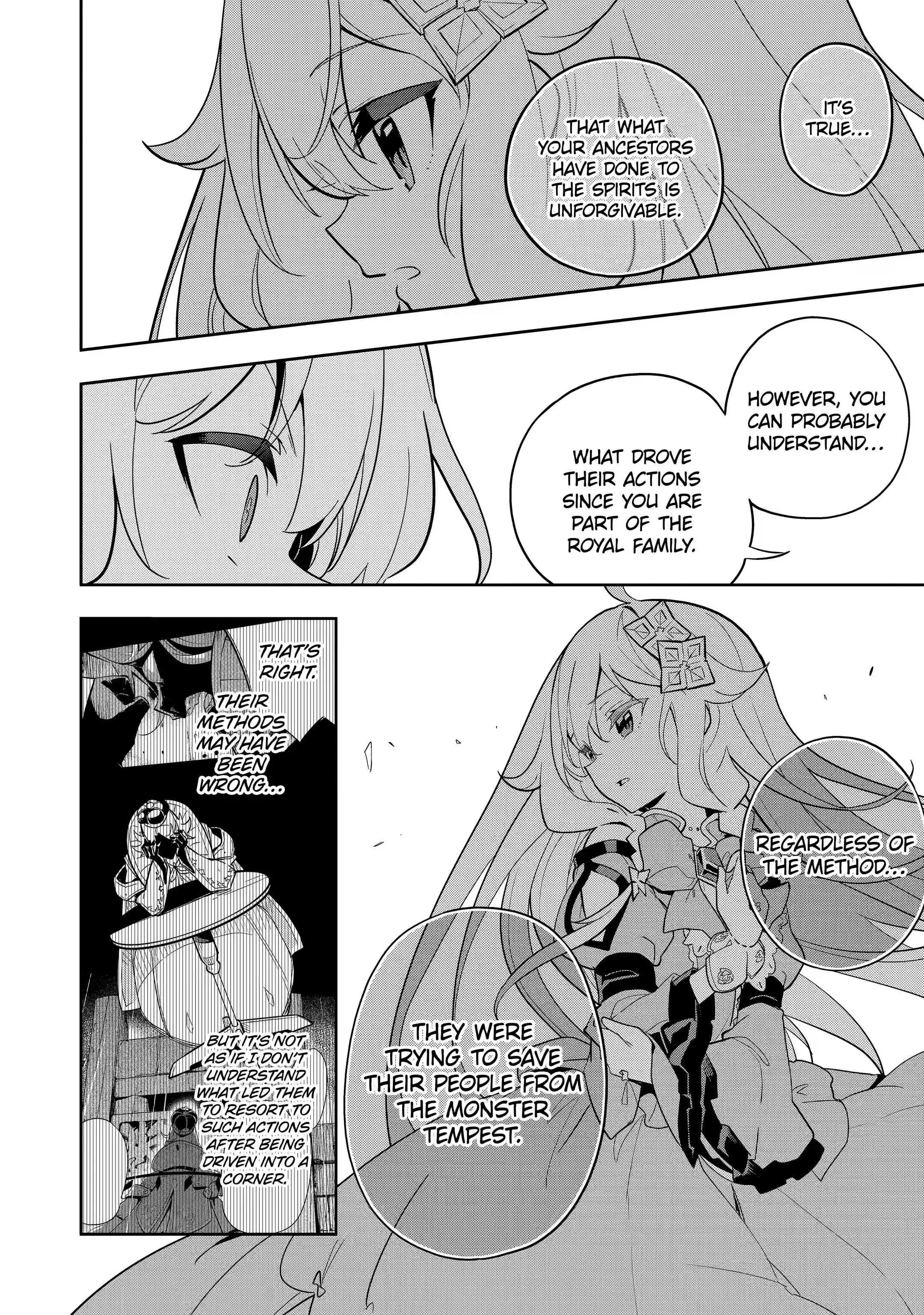 Reincarnated as the Daughter of the Legendary Hero and the Queen of Spirits (Official) chapter 34.3 page 5