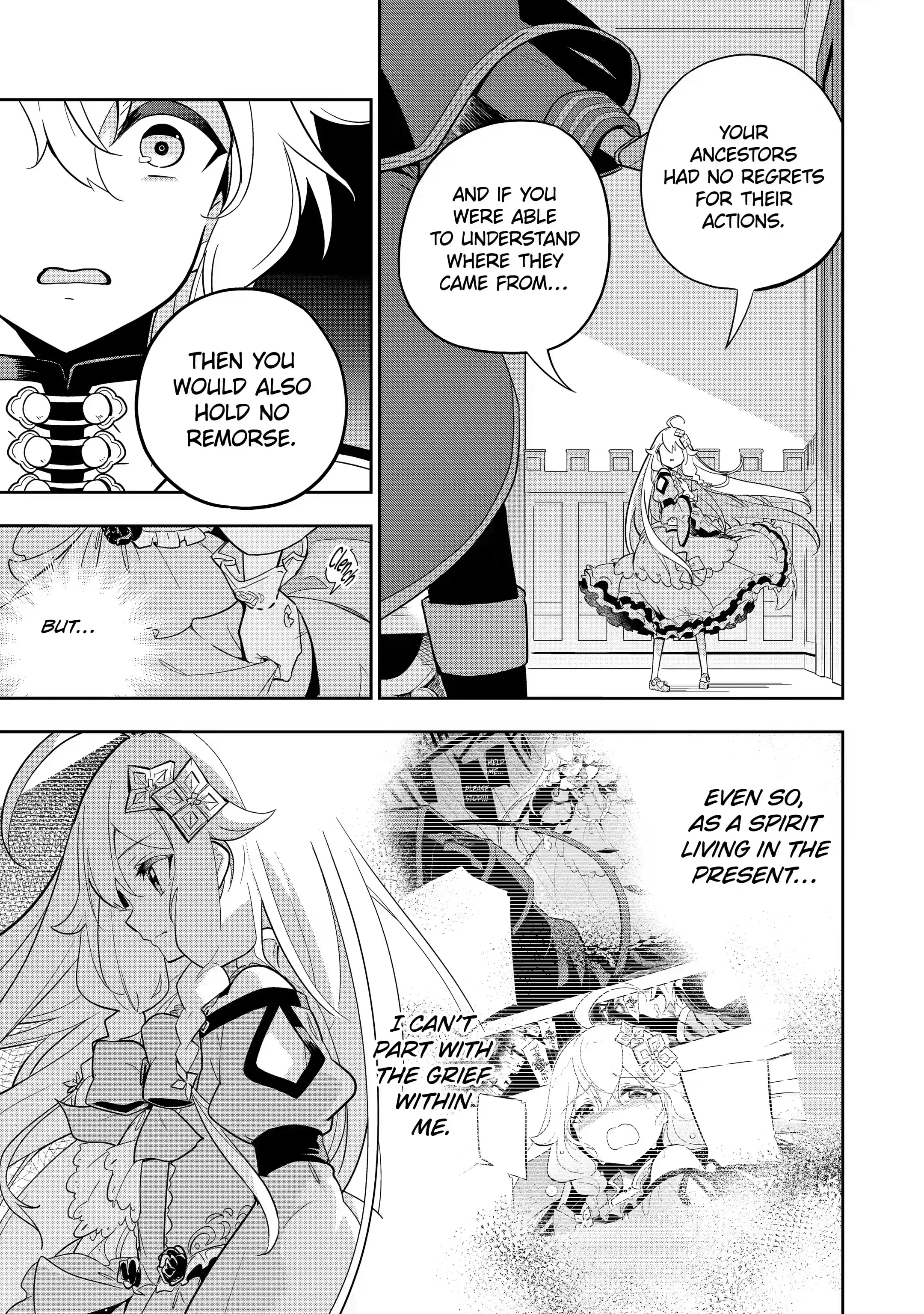 Reincarnated as the Daughter of the Legendary Hero and the Queen of Spirits (Official) chapter 34.3 page 6