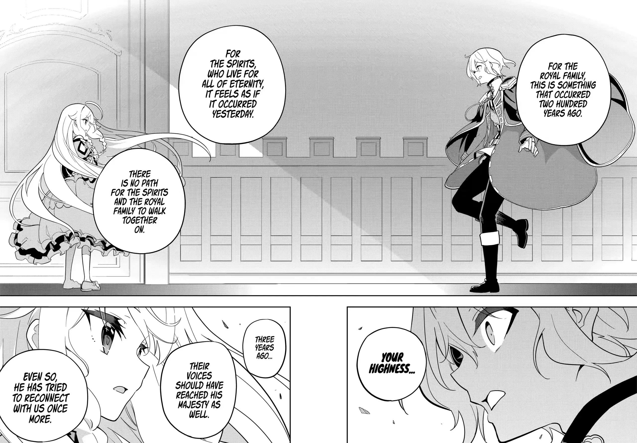 Reincarnated as the Daughter of the Legendary Hero and the Queen of Spirits (Official) chapter 34.3 page 7