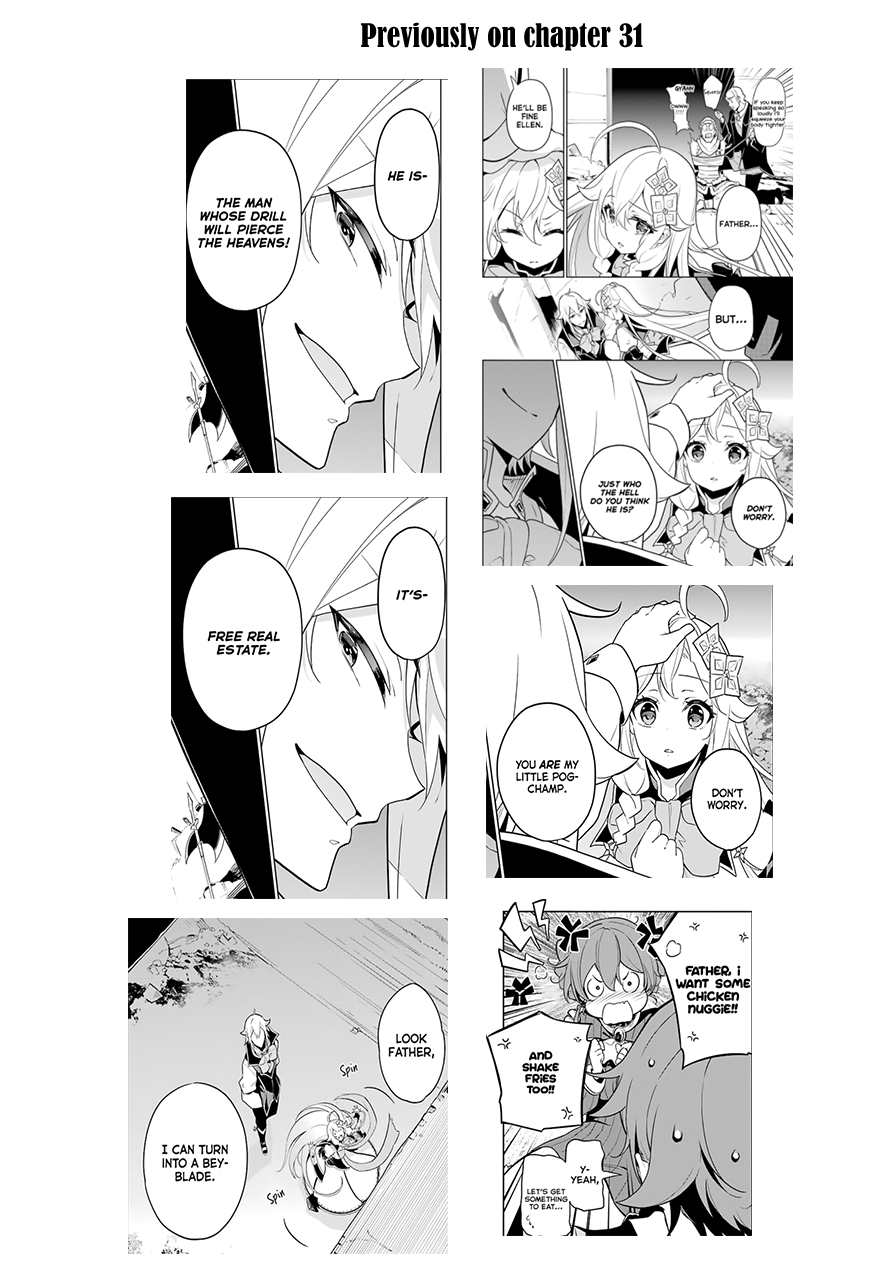 Reincarnated as the Daughter of the Legendary Hero and the Queen of Spirits (Official) chapter 34 page 36