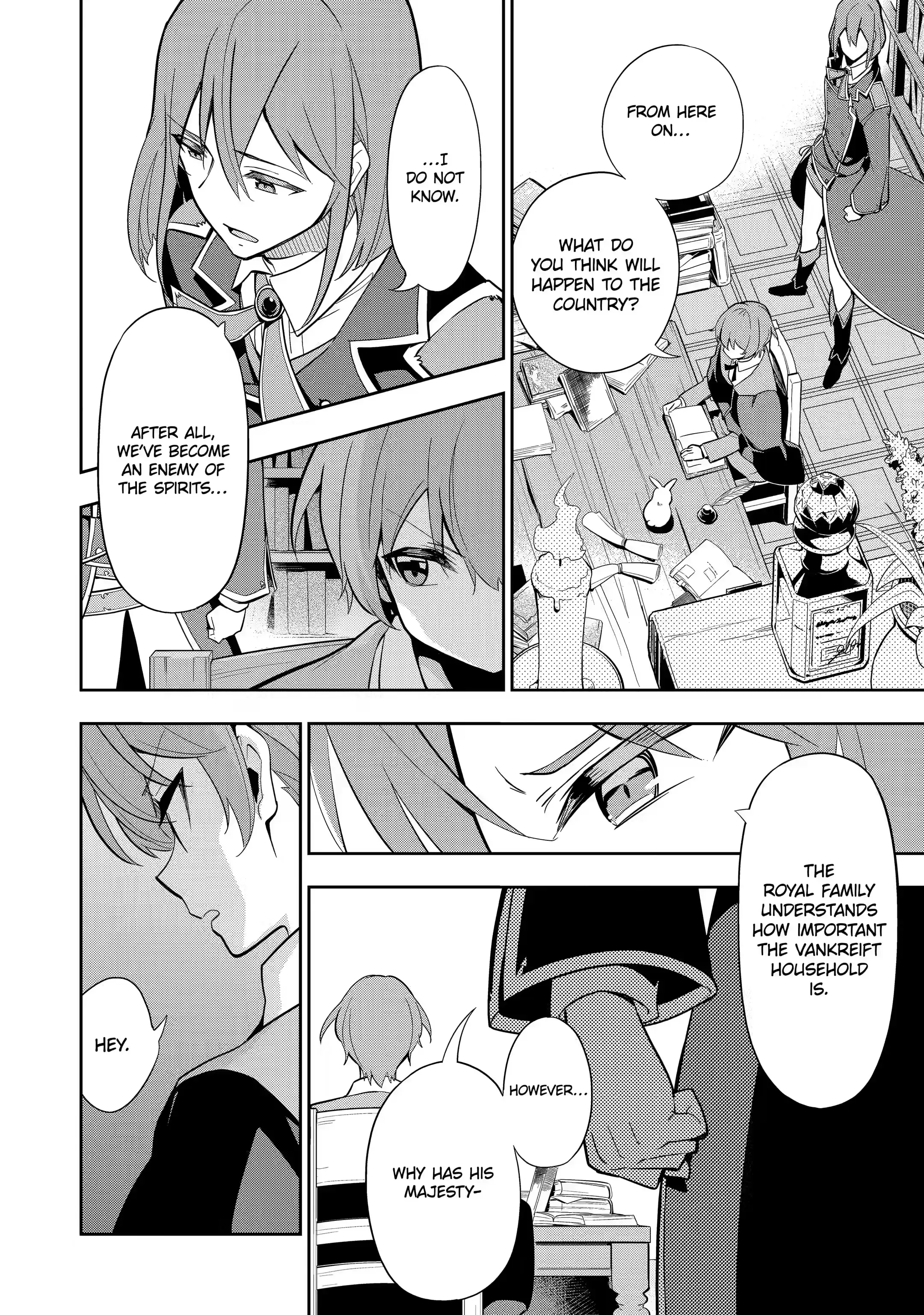 Reincarnated as the Daughter of the Legendary Hero and the Queen of Spirits (Official) chapter 35.1 page 10