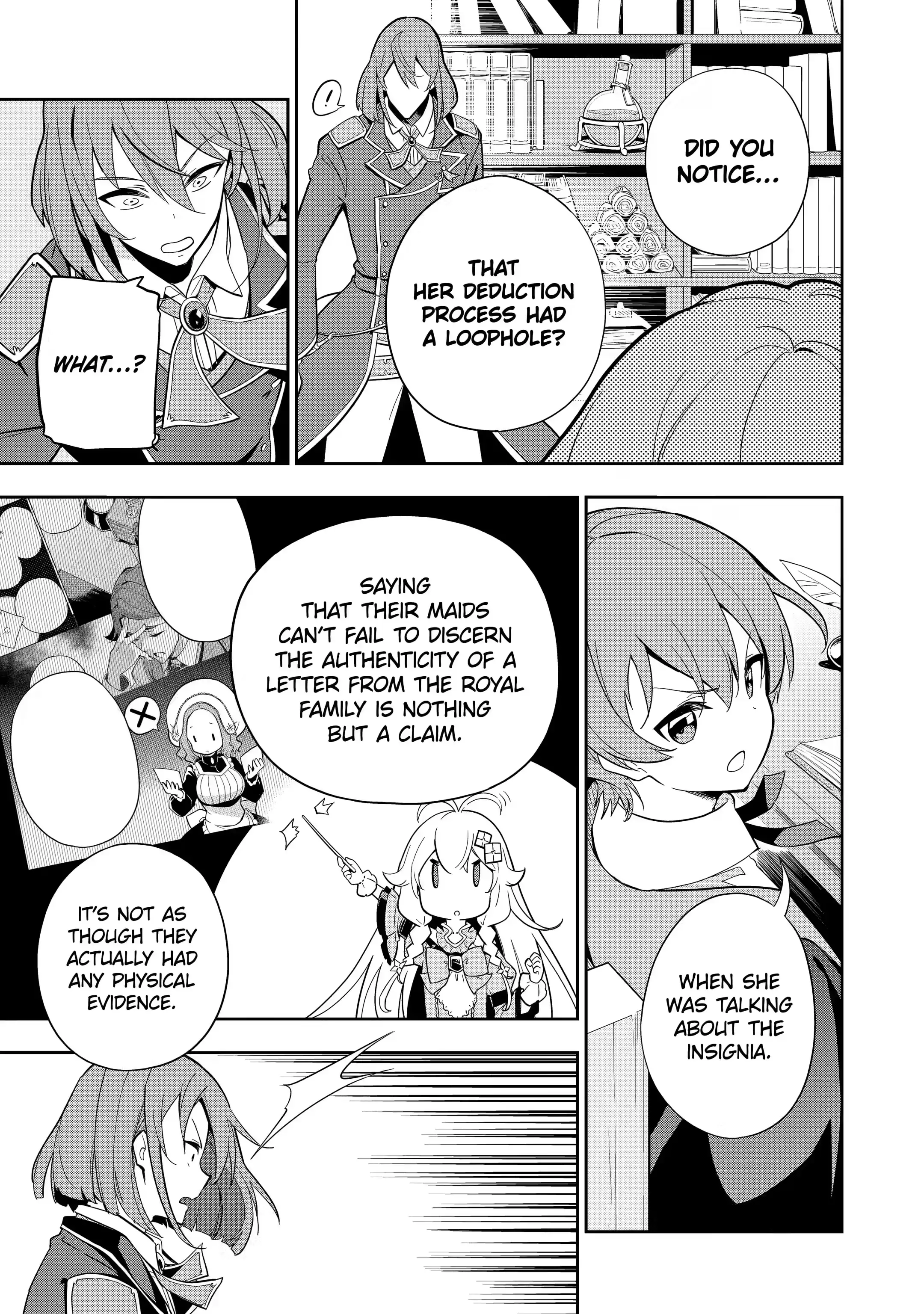 Reincarnated as the Daughter of the Legendary Hero and the Queen of Spirits (Official) chapter 35.1 page 11