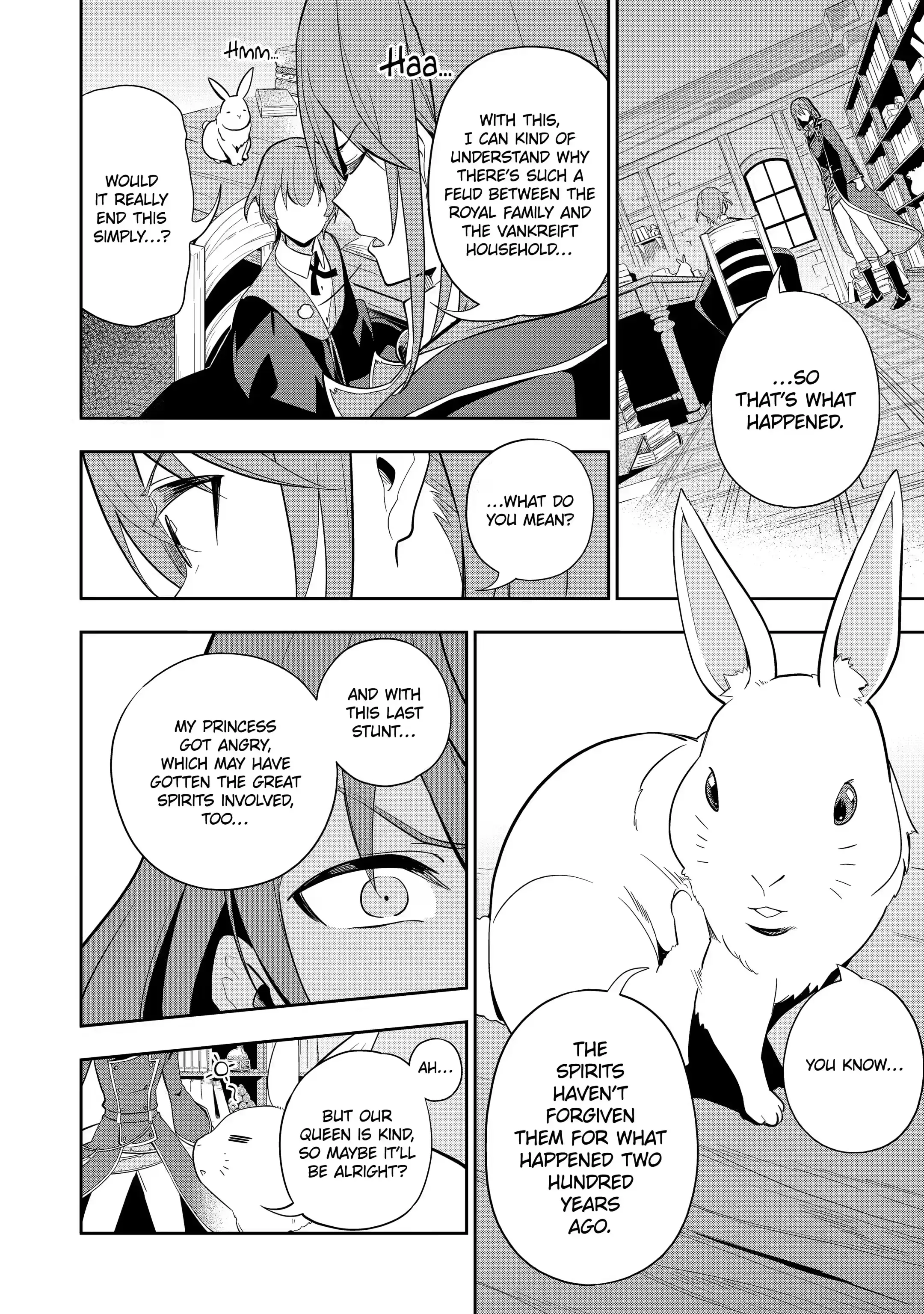 Reincarnated as the Daughter of the Legendary Hero and the Queen of Spirits (Official) chapter 35.2 page 1