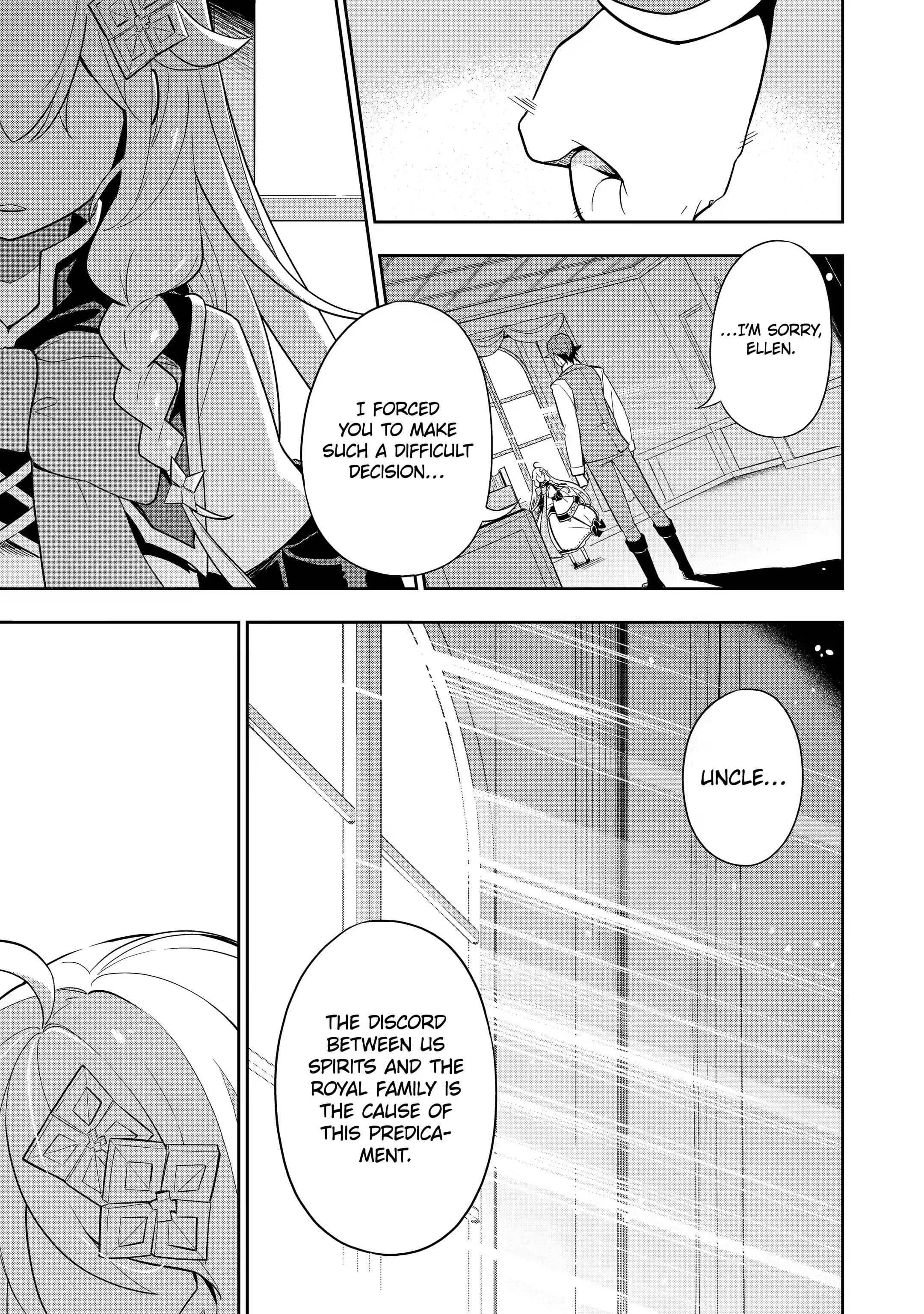 Reincarnated as the Daughter of the Legendary Hero and the Queen of Spirits (Official) chapter 35.2 page 11