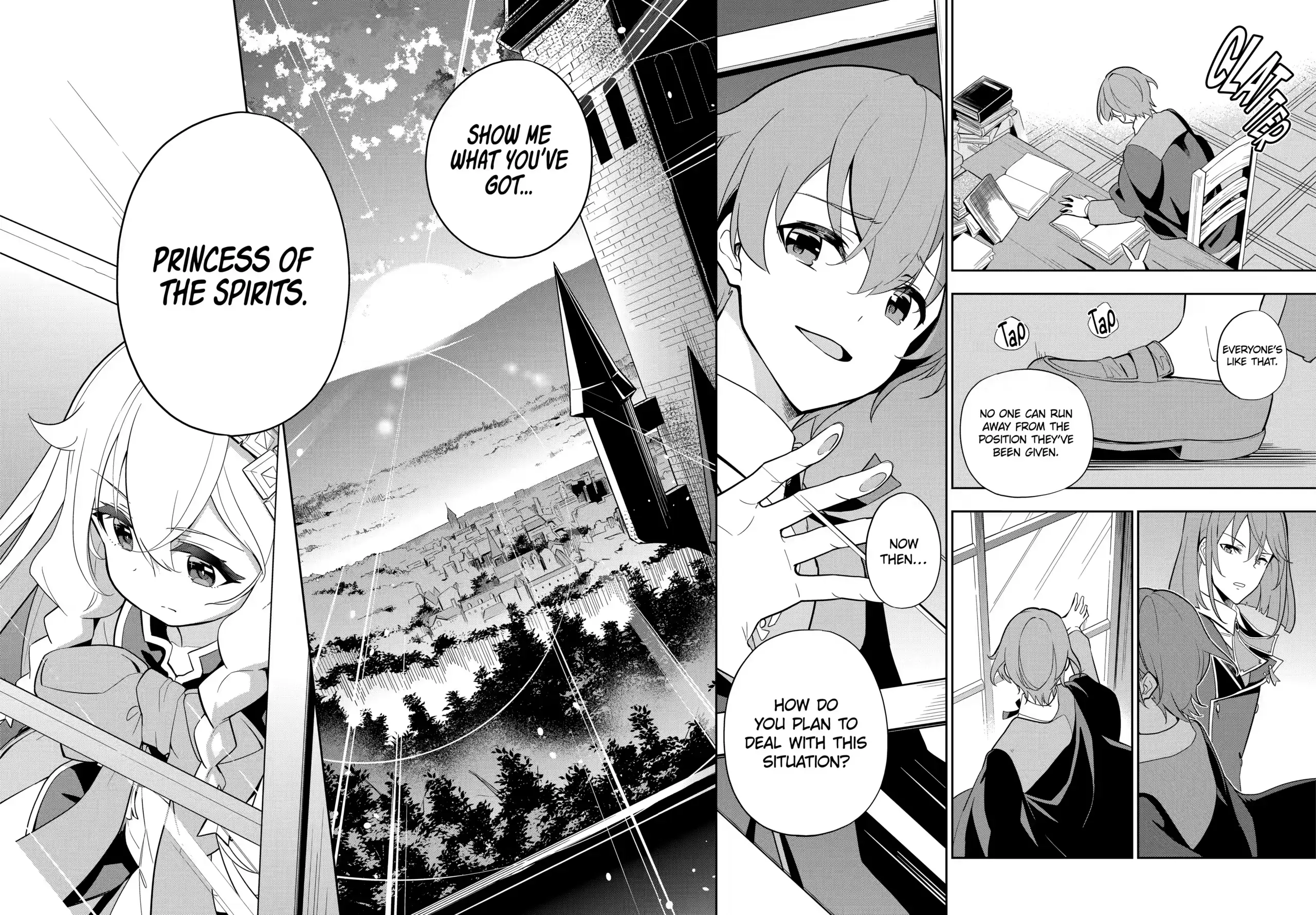 Reincarnated as the Daughter of the Legendary Hero and the Queen of Spirits (Official) chapter 35.2 page 3