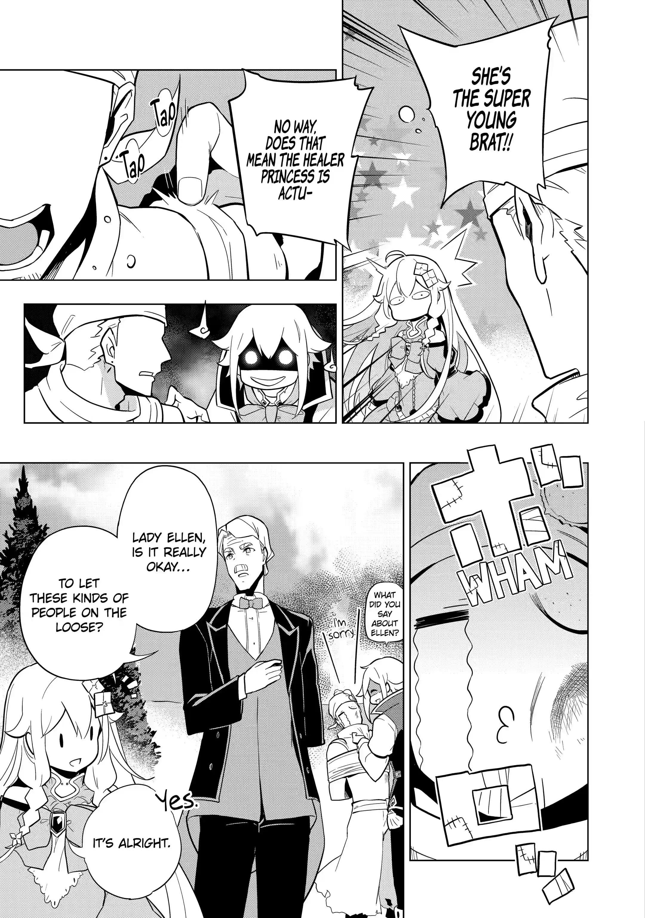 Reincarnated as the Daughter of the Legendary Hero and the Queen of Spirits (Official) chapter 35.2 page 7