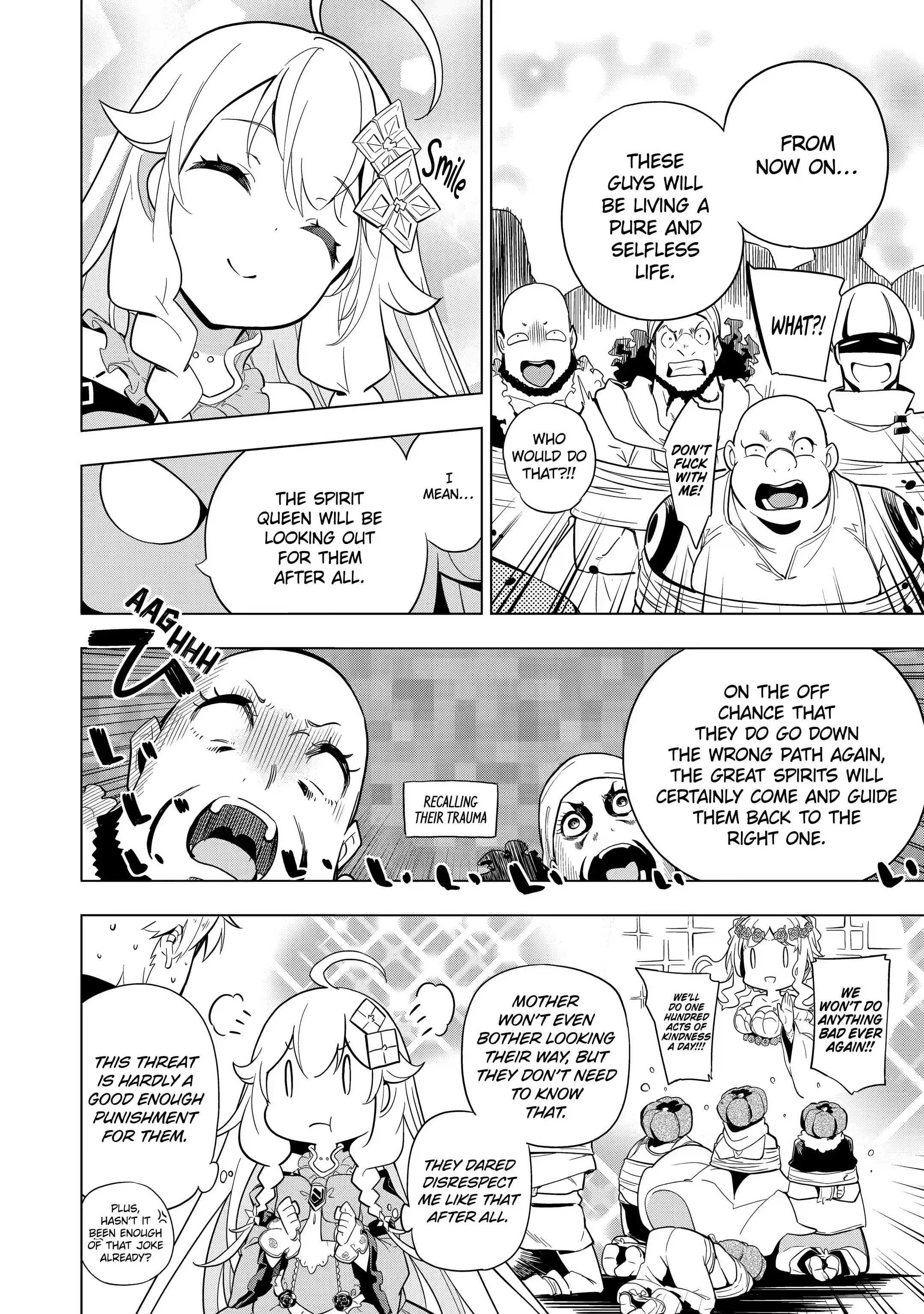 Reincarnated as the Daughter of the Legendary Hero and the Queen of Spirits (Official) chapter 35.2 page 8