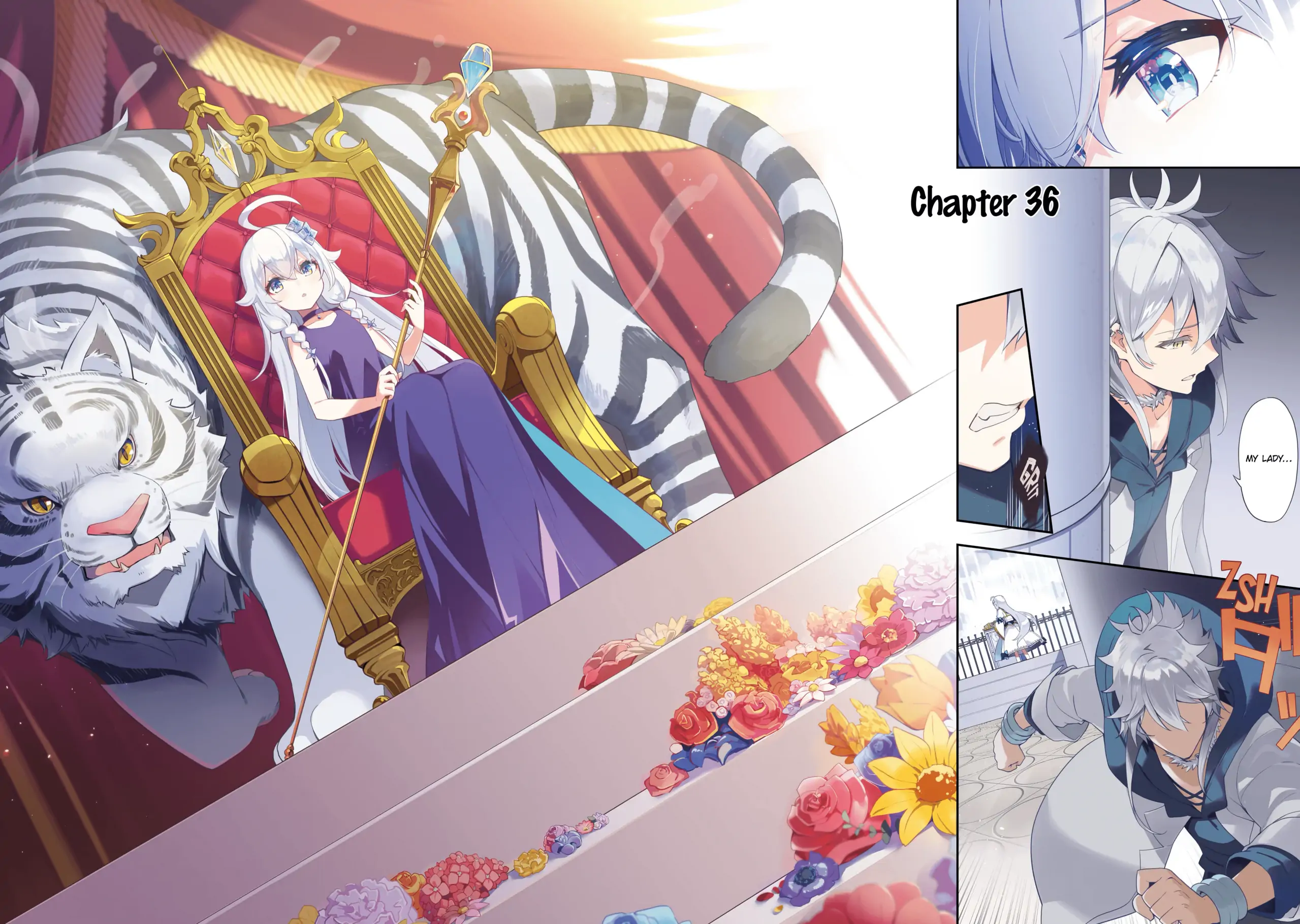 Reincarnated as the Daughter of the Legendary Hero and the Queen of Spirits (Official) chapter 36.1 page 2