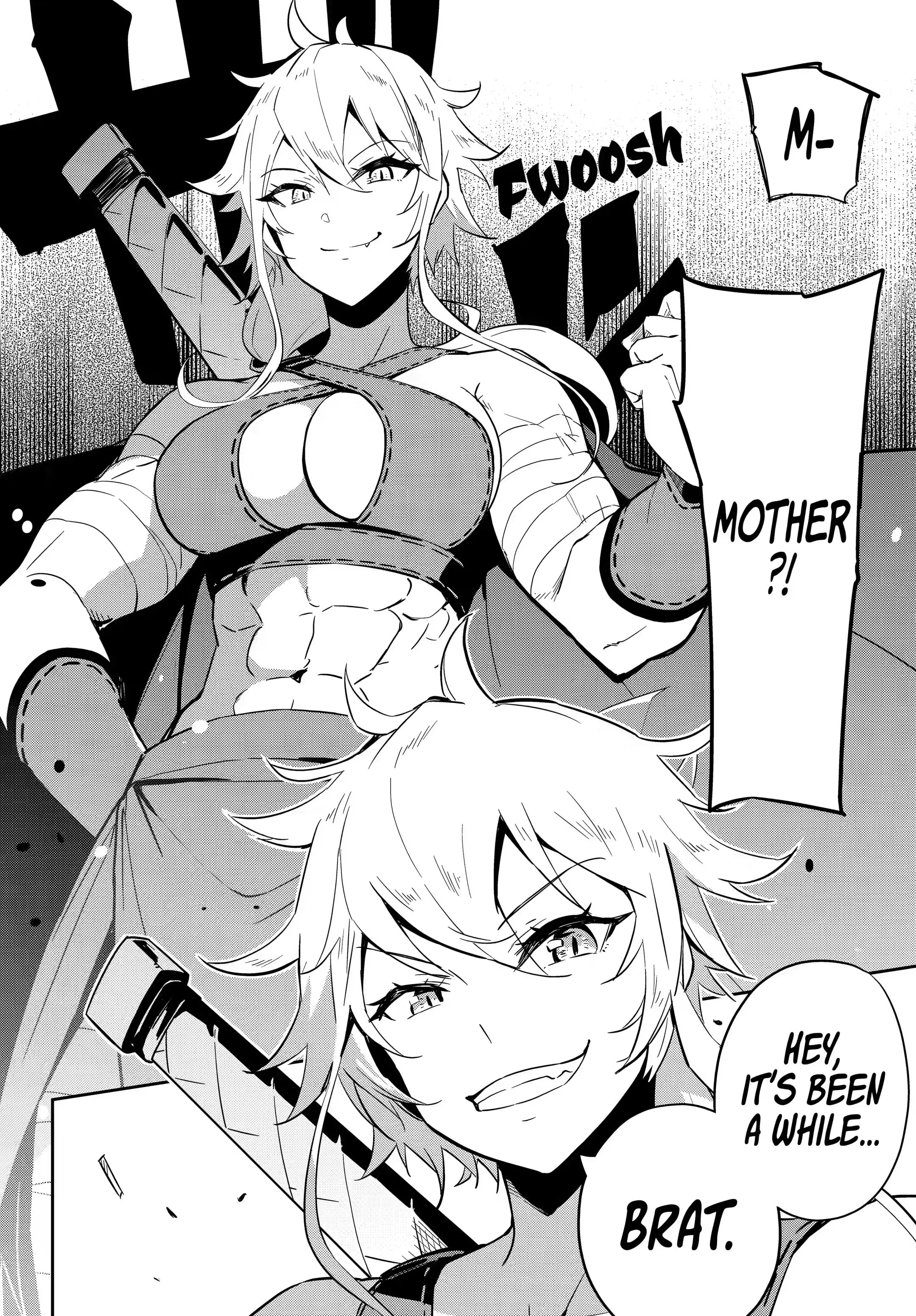 Reincarnated as the Daughter of the Legendary Hero and the Queen of Spirits (Official) chapter 36.2 page 1