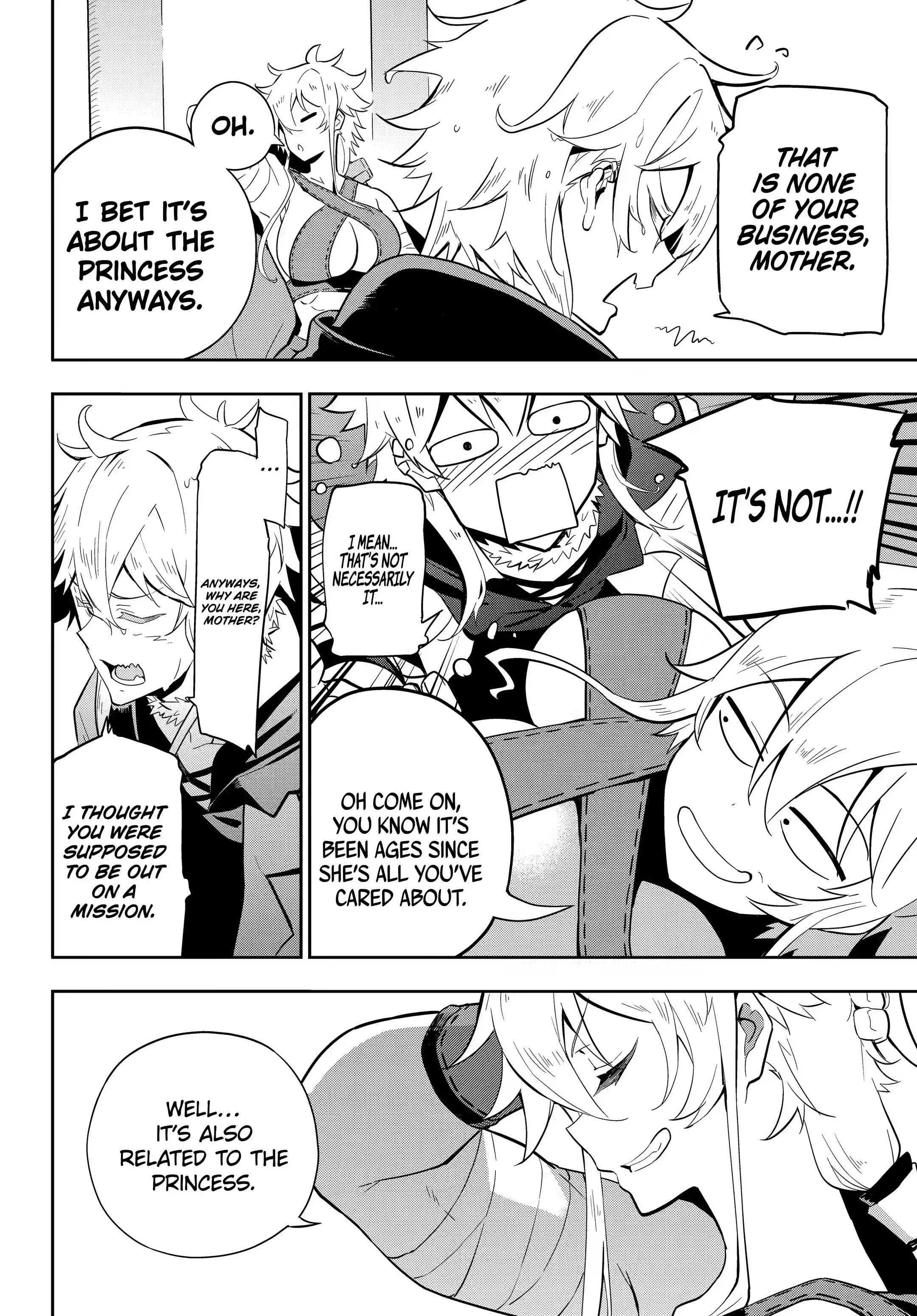 Reincarnated as the Daughter of the Legendary Hero and the Queen of Spirits (Official) chapter 36.2 page 3