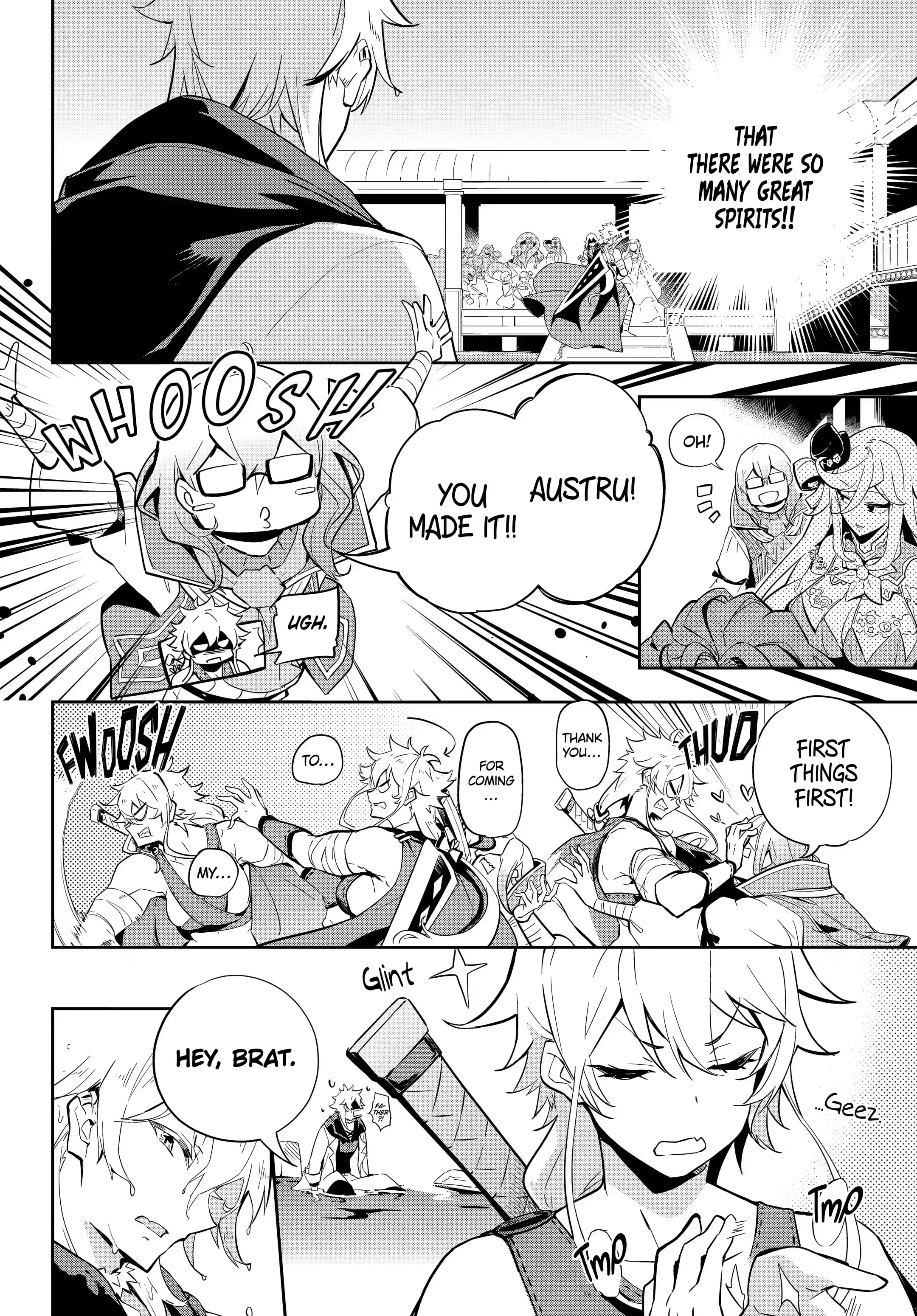 Reincarnated as the Daughter of the Legendary Hero and the Queen of Spirits (Official) chapter 36.2 page 6