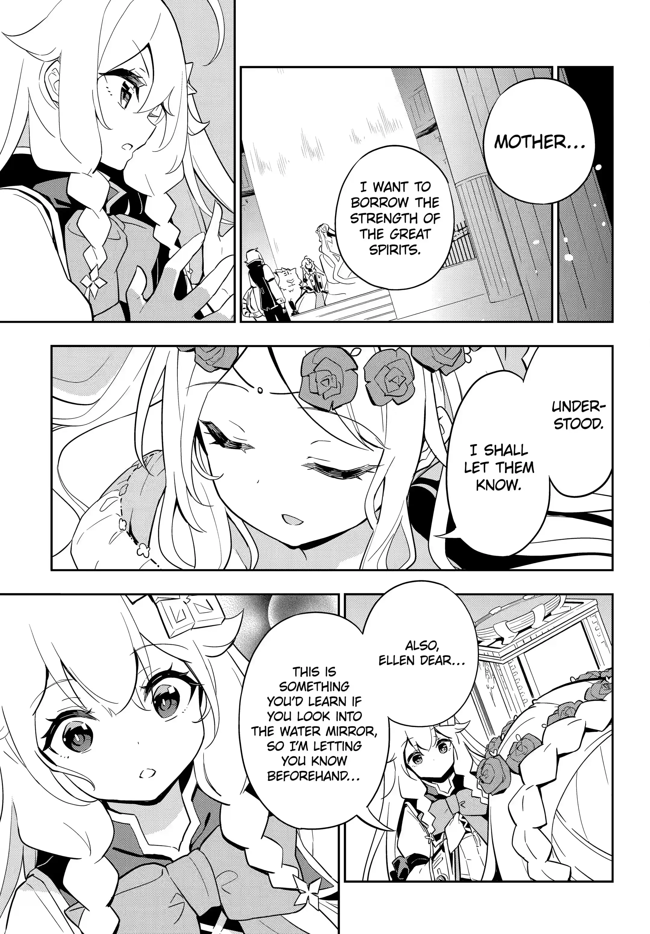 Reincarnated as the Daughter of the Legendary Hero and the Queen of Spirits (Official) chapter 36.3 page 10