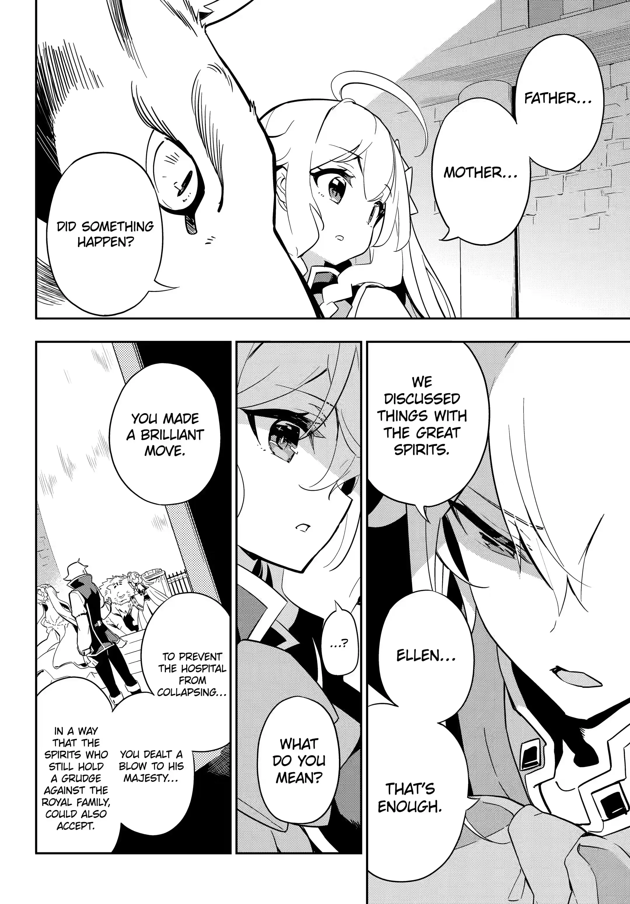 Reincarnated as the Daughter of the Legendary Hero and the Queen of Spirits (Official) chapter 36.3 page 5