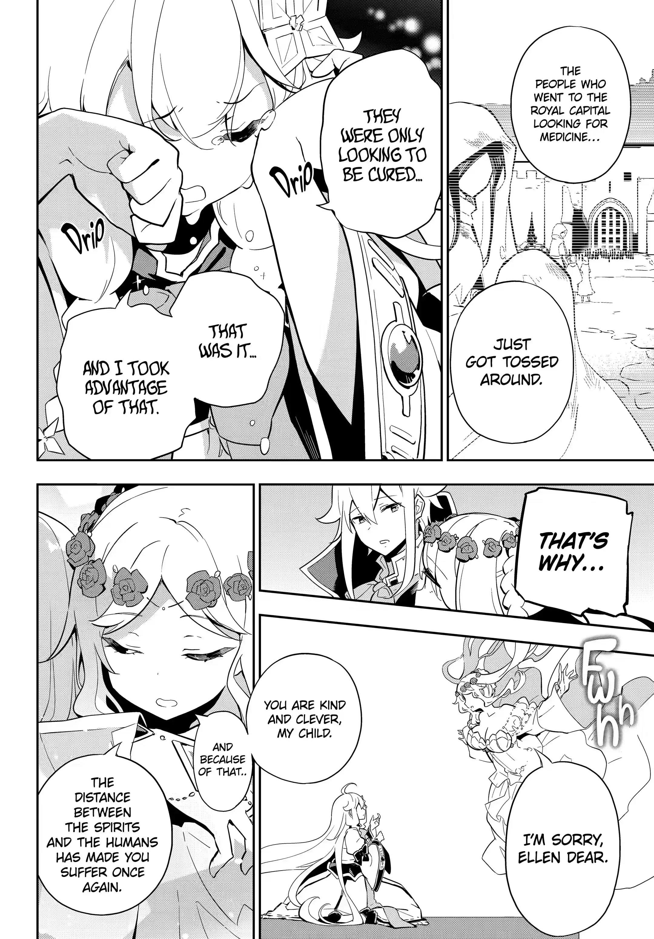 Reincarnated as the Daughter of the Legendary Hero and the Queen of Spirits (Official) chapter 36.3 page 7