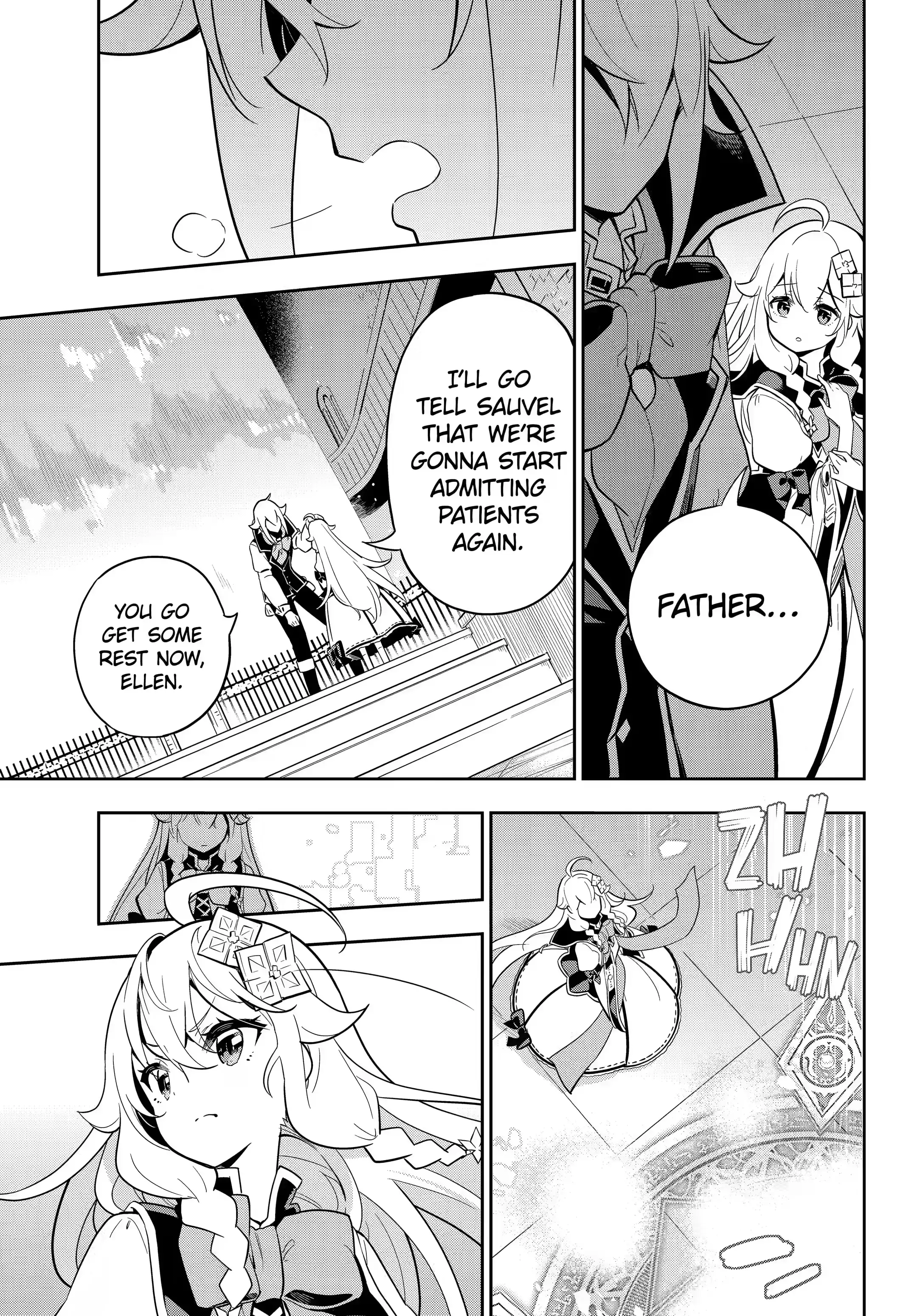 Reincarnated as the Daughter of the Legendary Hero and the Queen of Spirits (Official) chapter 37.1 page 10
