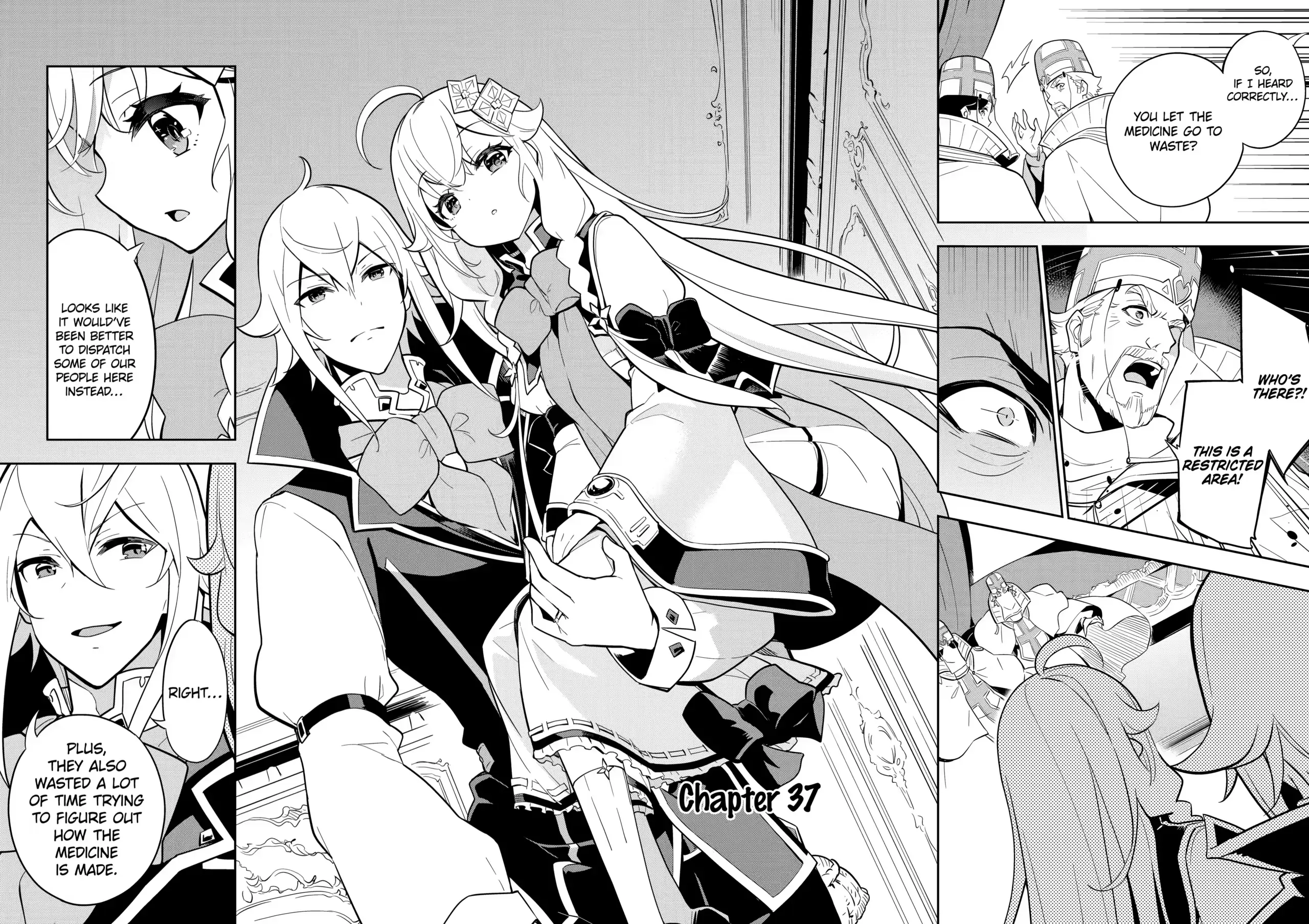 Reincarnated as the Daughter of the Legendary Hero and the Queen of Spirits (Official) chapter 37.1 page 2