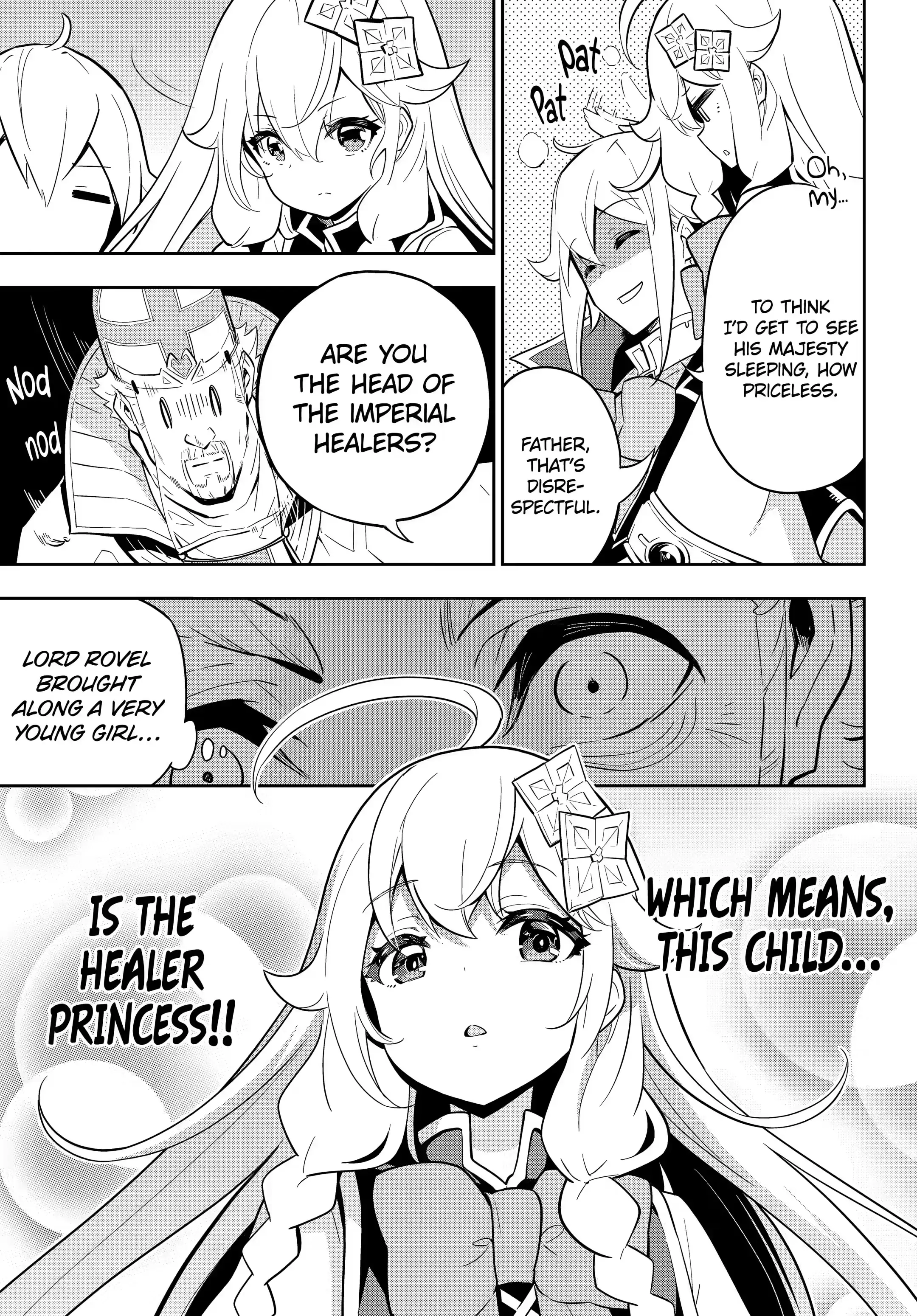 Reincarnated as the Daughter of the Legendary Hero and the Queen of Spirits (Official) chapter 37.1 page 4