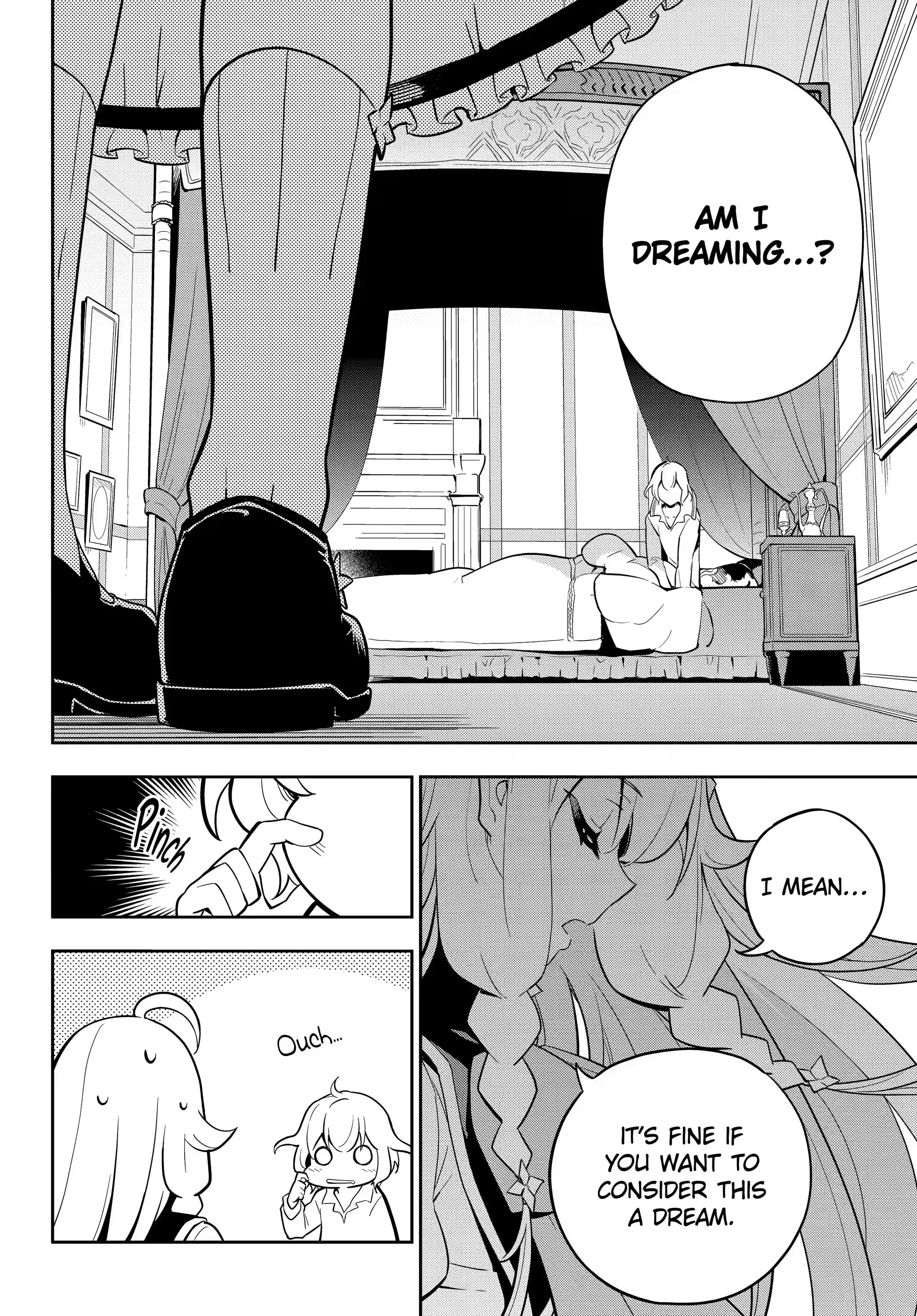 Reincarnated as the Daughter of the Legendary Hero and the Queen of Spirits (Official) chapter 37.2 page 1