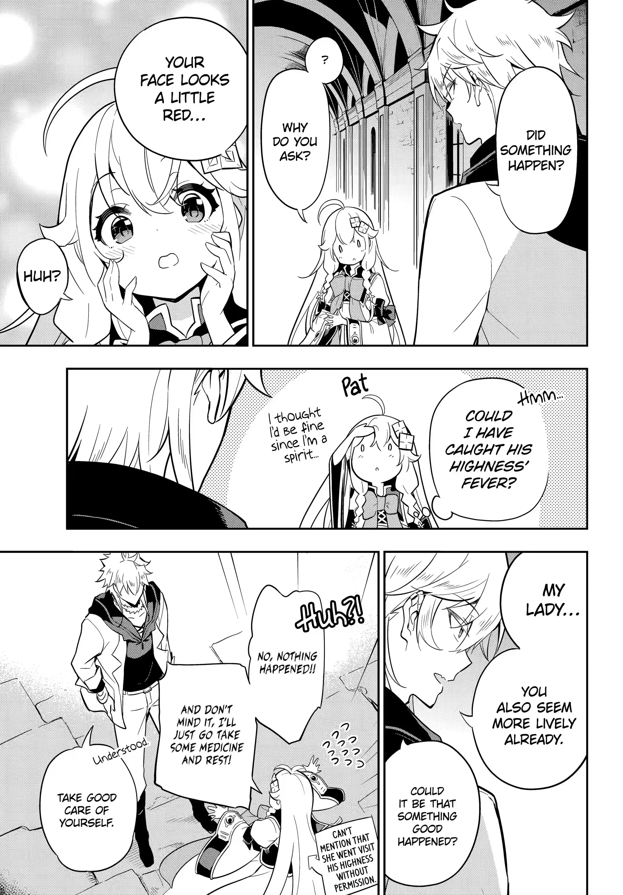 Reincarnated as the Daughter of the Legendary Hero and the Queen of Spirits (Official) chapter 37.2 page 10