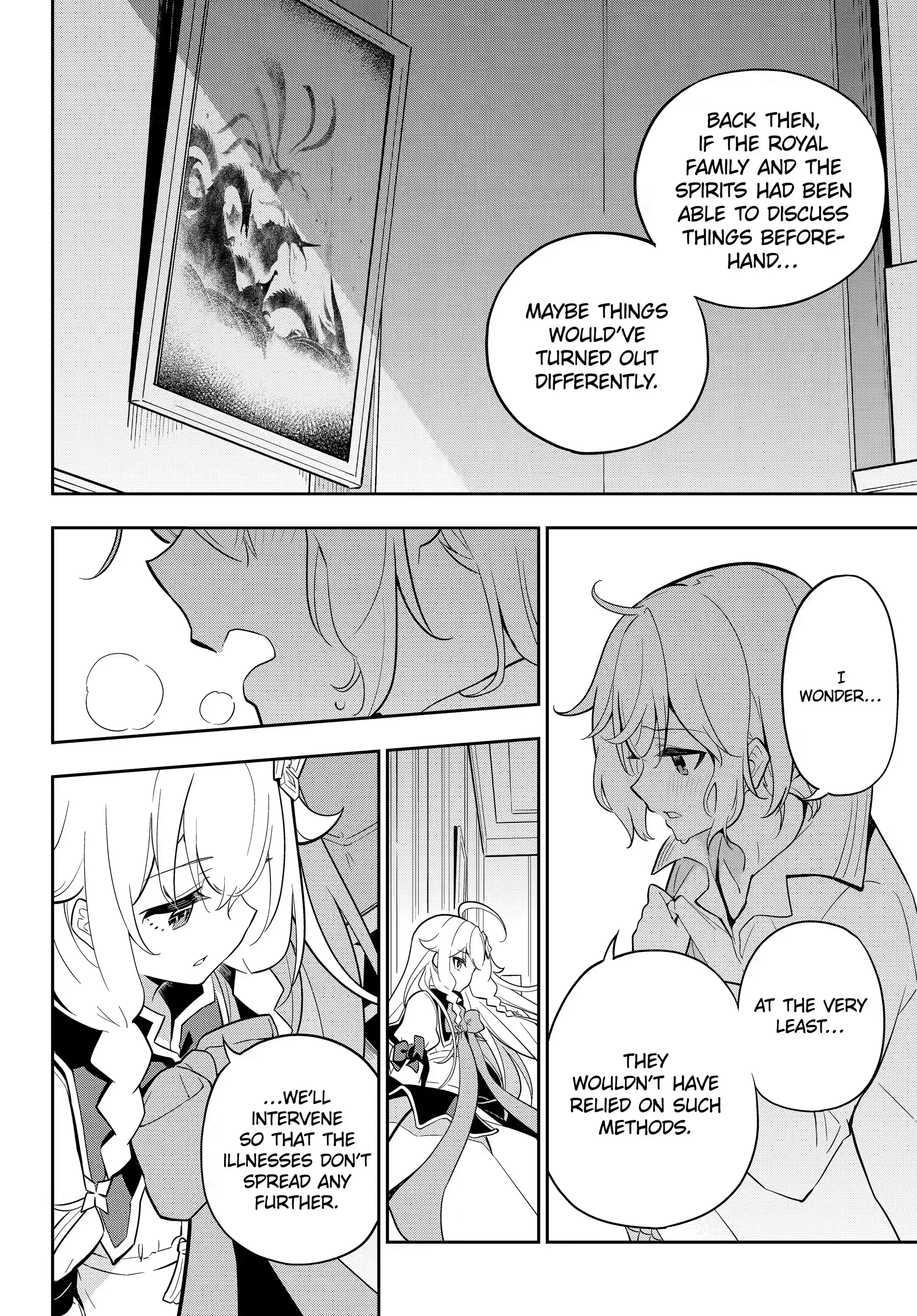 Reincarnated as the Daughter of the Legendary Hero and the Queen of Spirits (Official) chapter 37.2 page 3