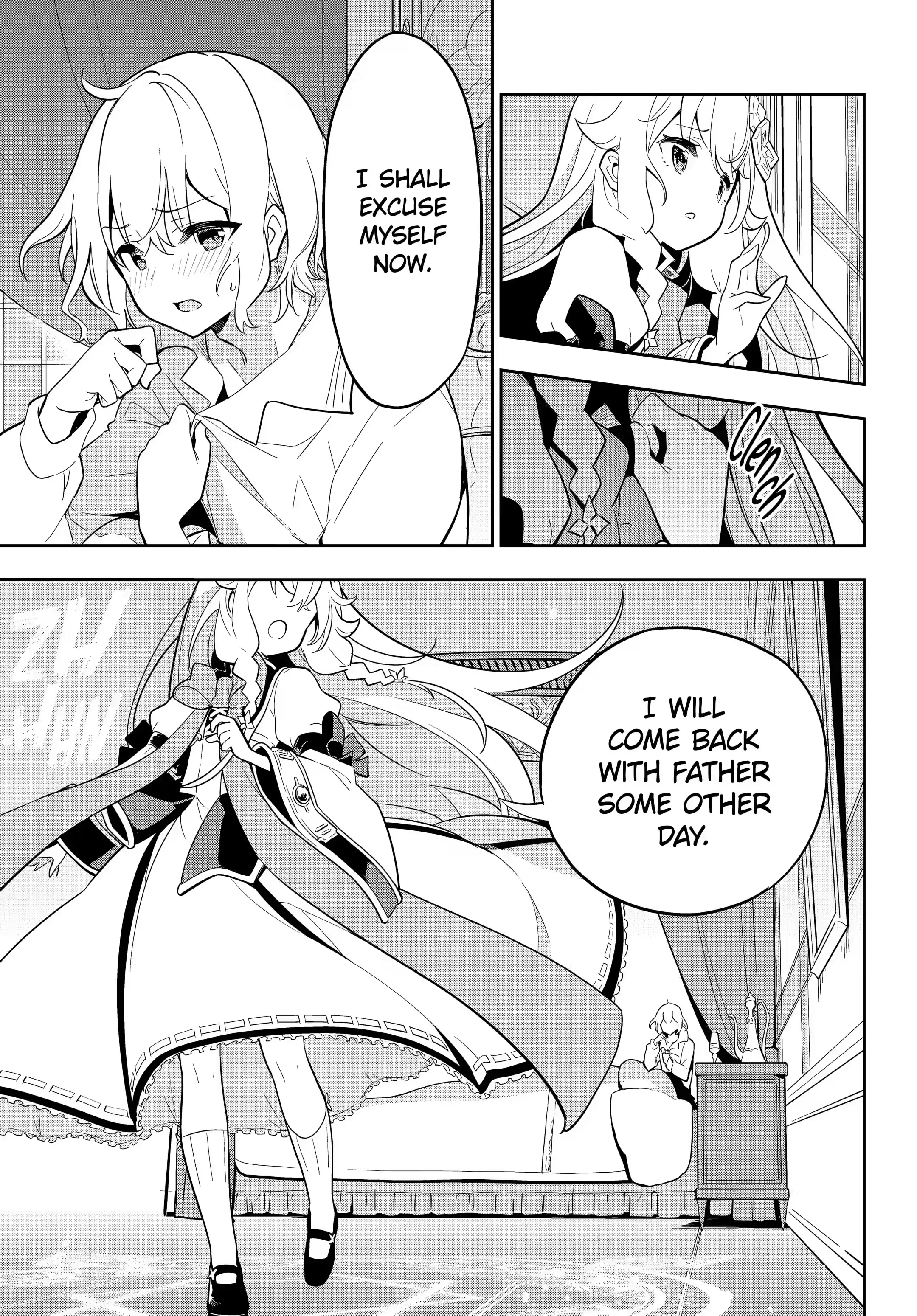 Reincarnated as the Daughter of the Legendary Hero and the Queen of Spirits (Official) chapter 37.2 page 8