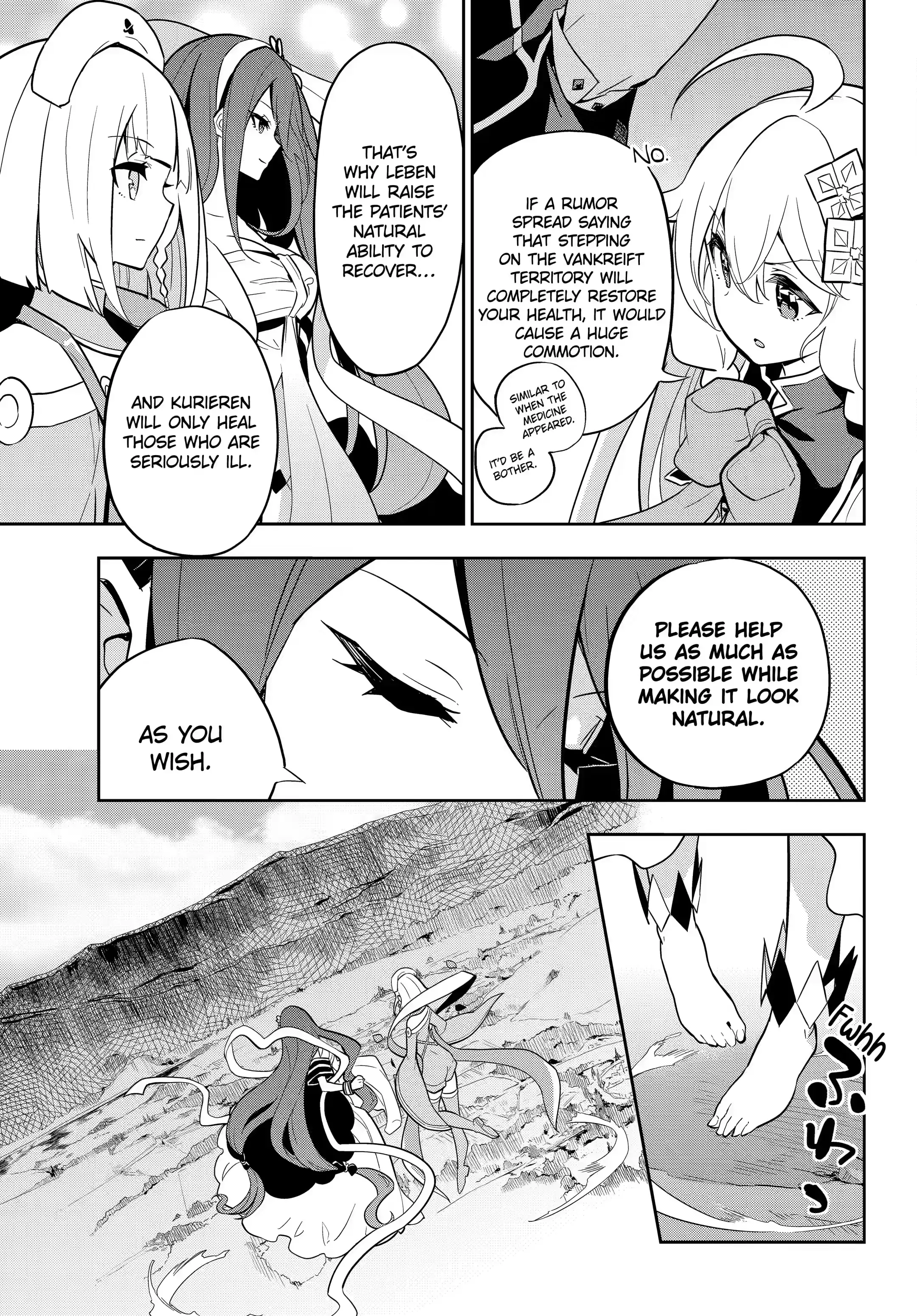 Reincarnated as the Daughter of the Legendary Hero and the Queen of Spirits (Official) chapter 38.1 page 5