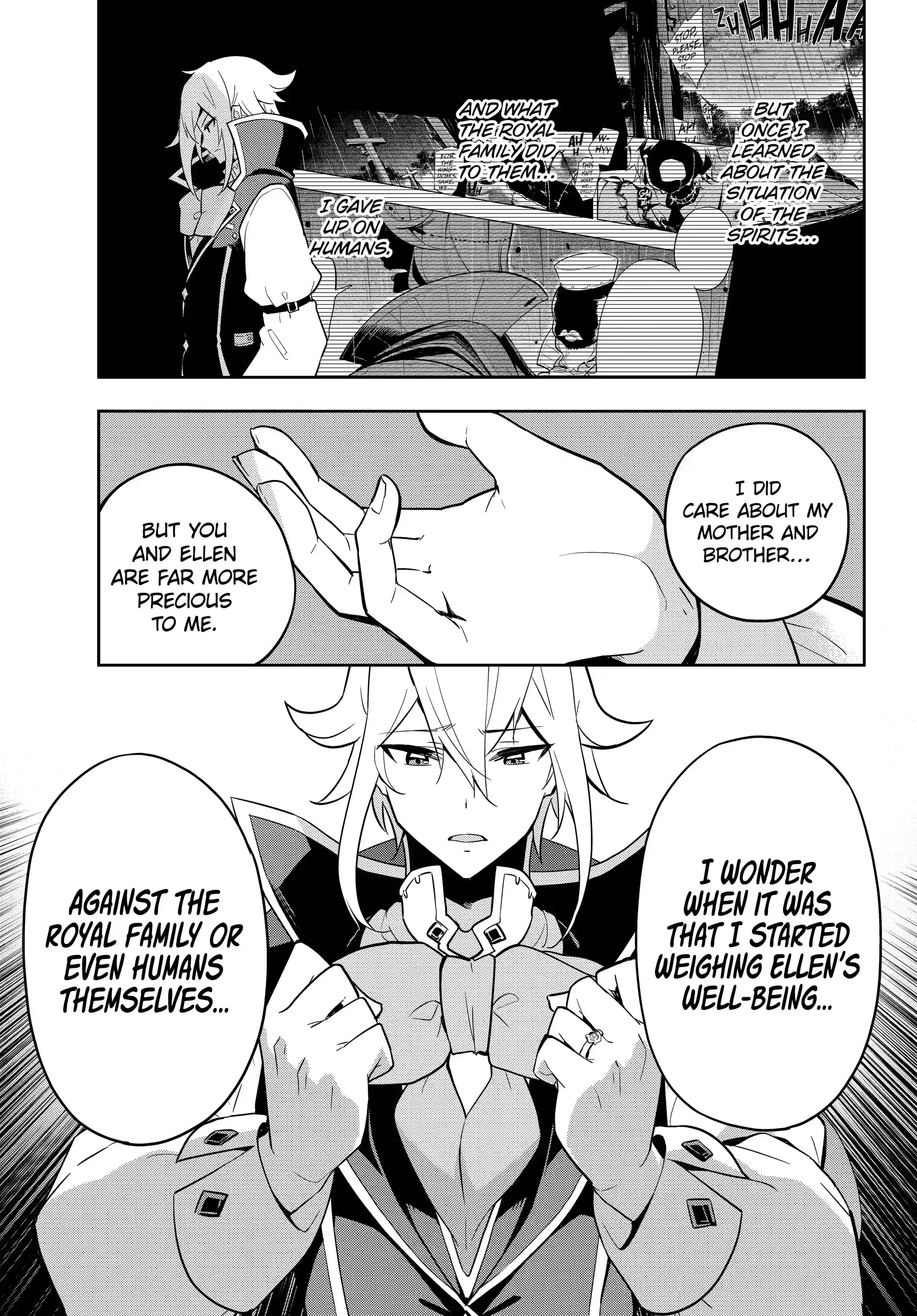Reincarnated as the Daughter of the Legendary Hero and the Queen of Spirits (Official) chapter 38.3 page 3
