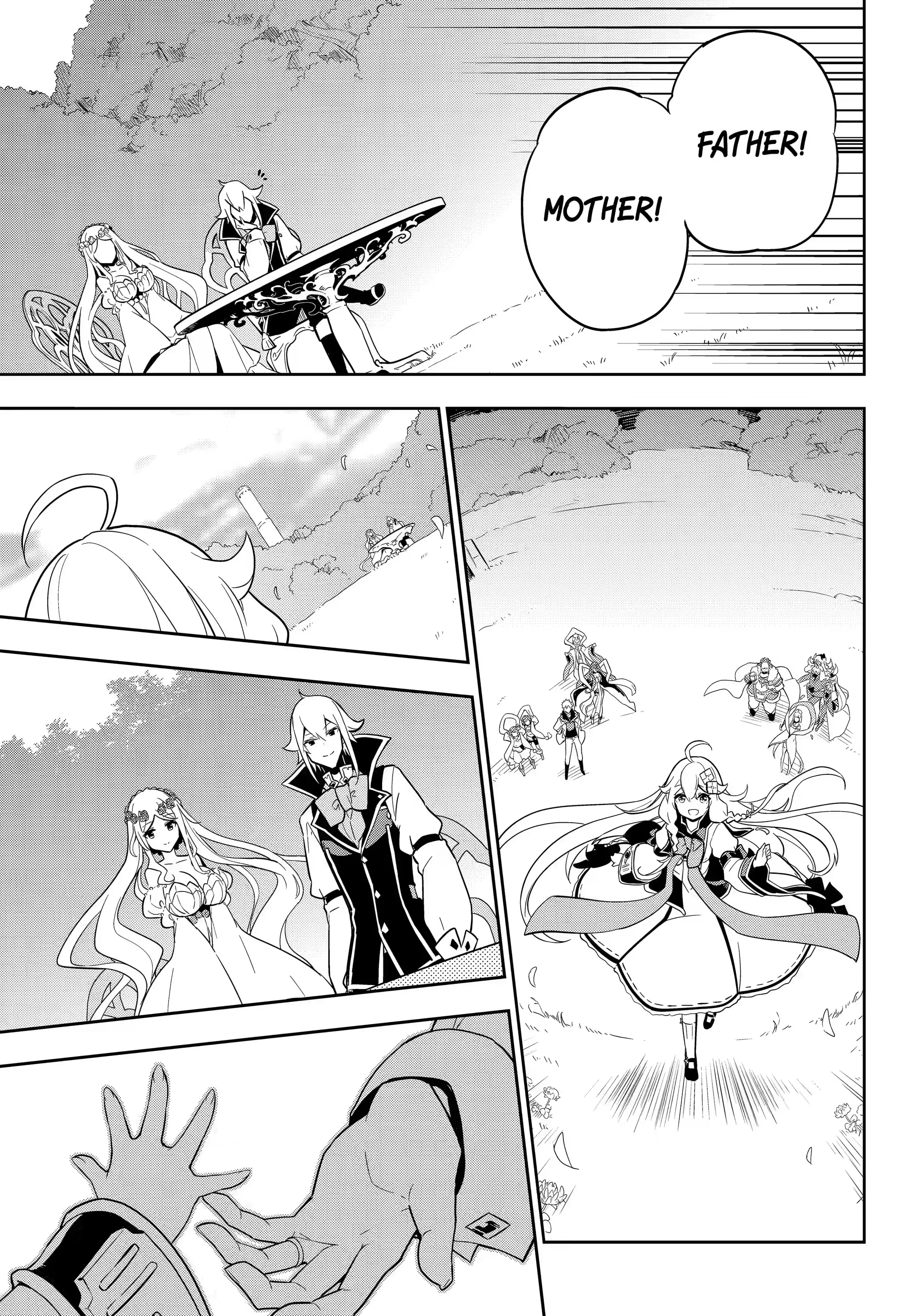 Reincarnated as the Daughter of the Legendary Hero and the Queen of Spirits (Official) chapter 38.3 page 9