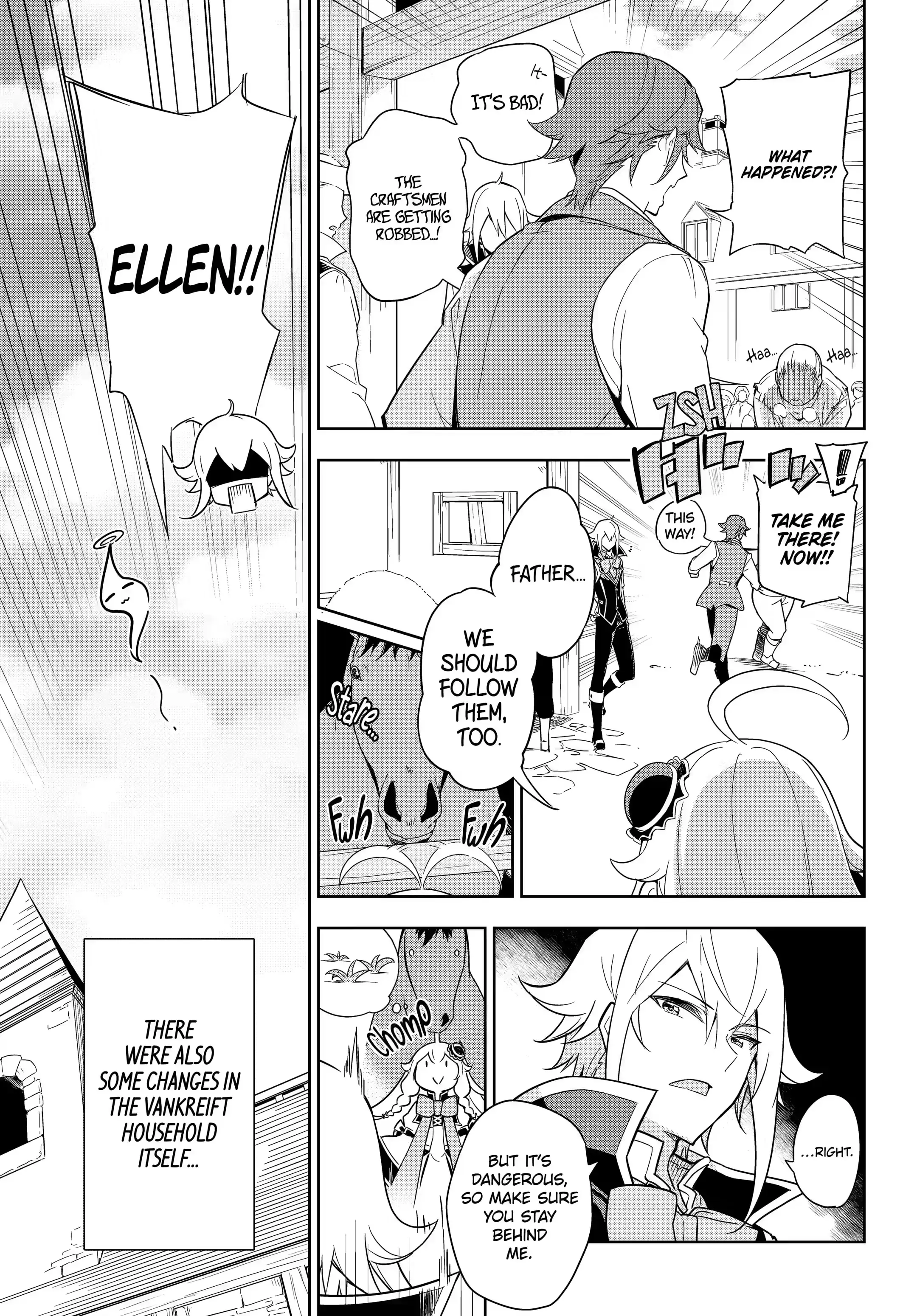 Reincarnated as the Daughter of the Legendary Hero and the Queen of Spirits (Official) chapter 39.1 page 10