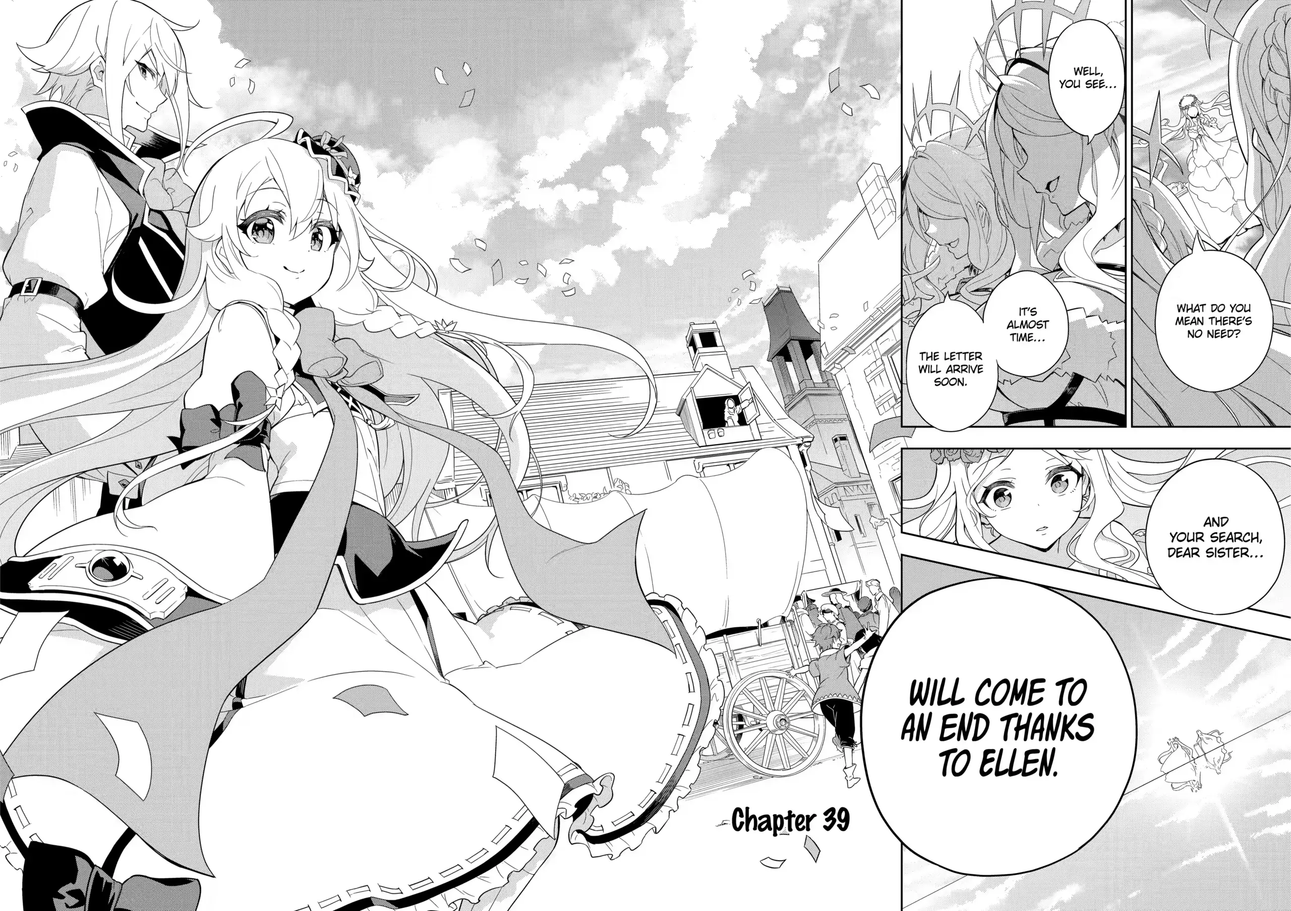 Reincarnated as the Daughter of the Legendary Hero and the Queen of Spirits (Official) chapter 39.1 page 4