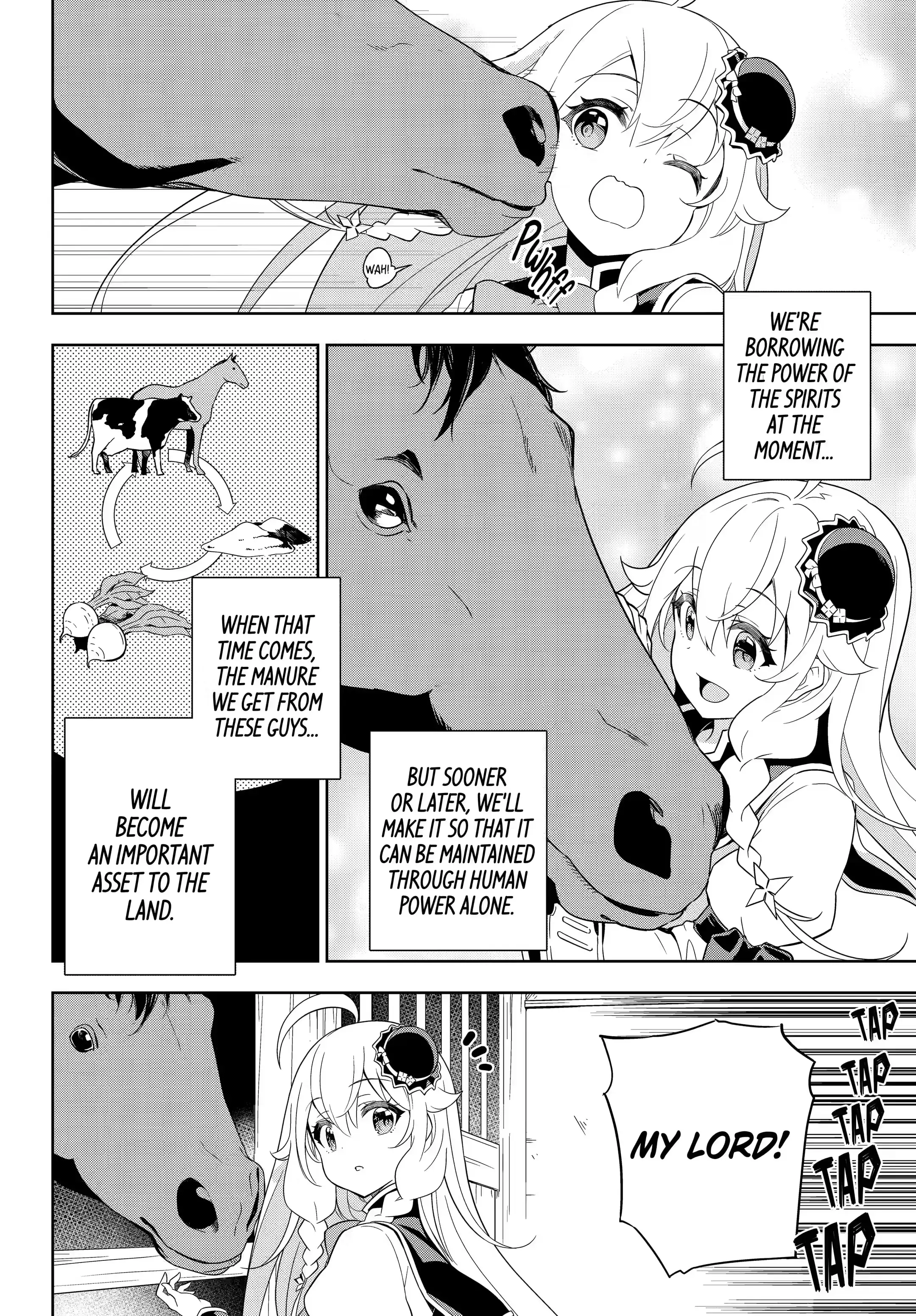 Reincarnated as the Daughter of the Legendary Hero and the Queen of Spirits (Official) chapter 39.1 page 9