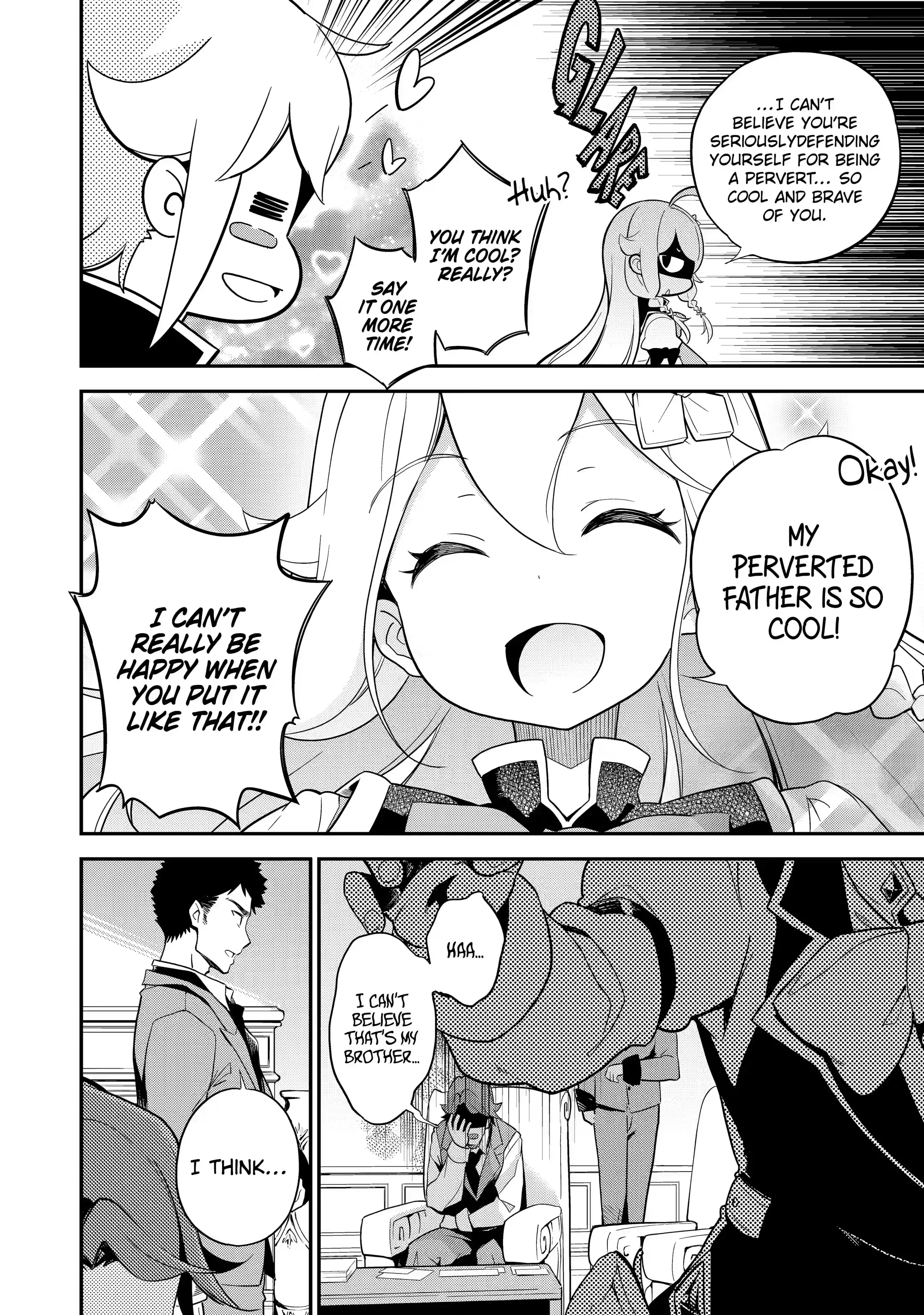 Reincarnated as the Daughter of the Legendary Hero and the Queen of Spirits (Official) chapter 4.1 page 10