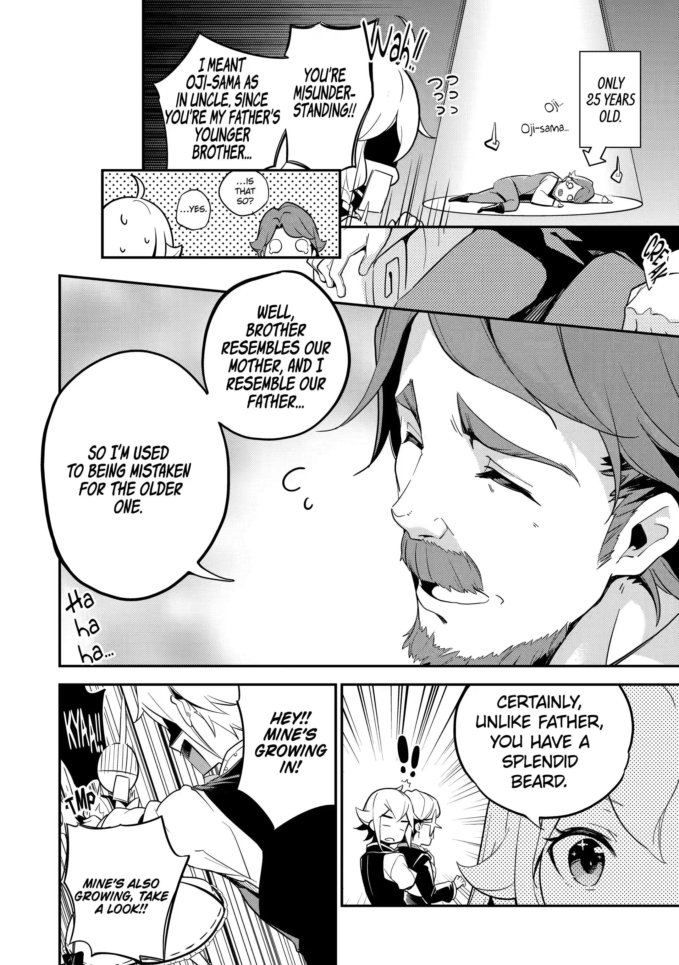 Reincarnated as the Daughter of the Legendary Hero and the Queen of Spirits (Official) chapter 4.1 page 6