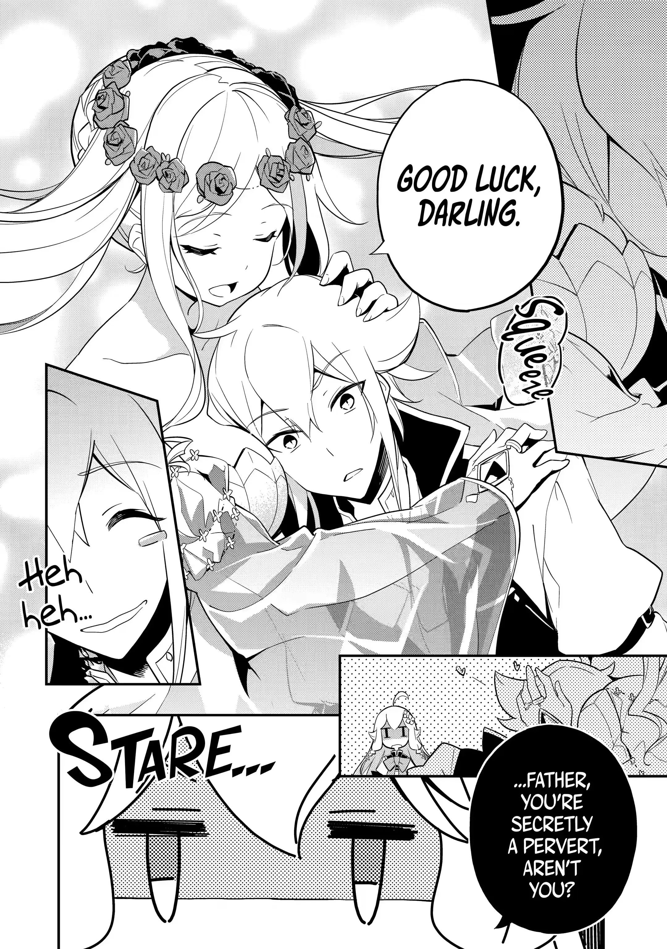 Reincarnated as the Daughter of the Legendary Hero and the Queen of Spirits (Official) chapter 4.1 page 8