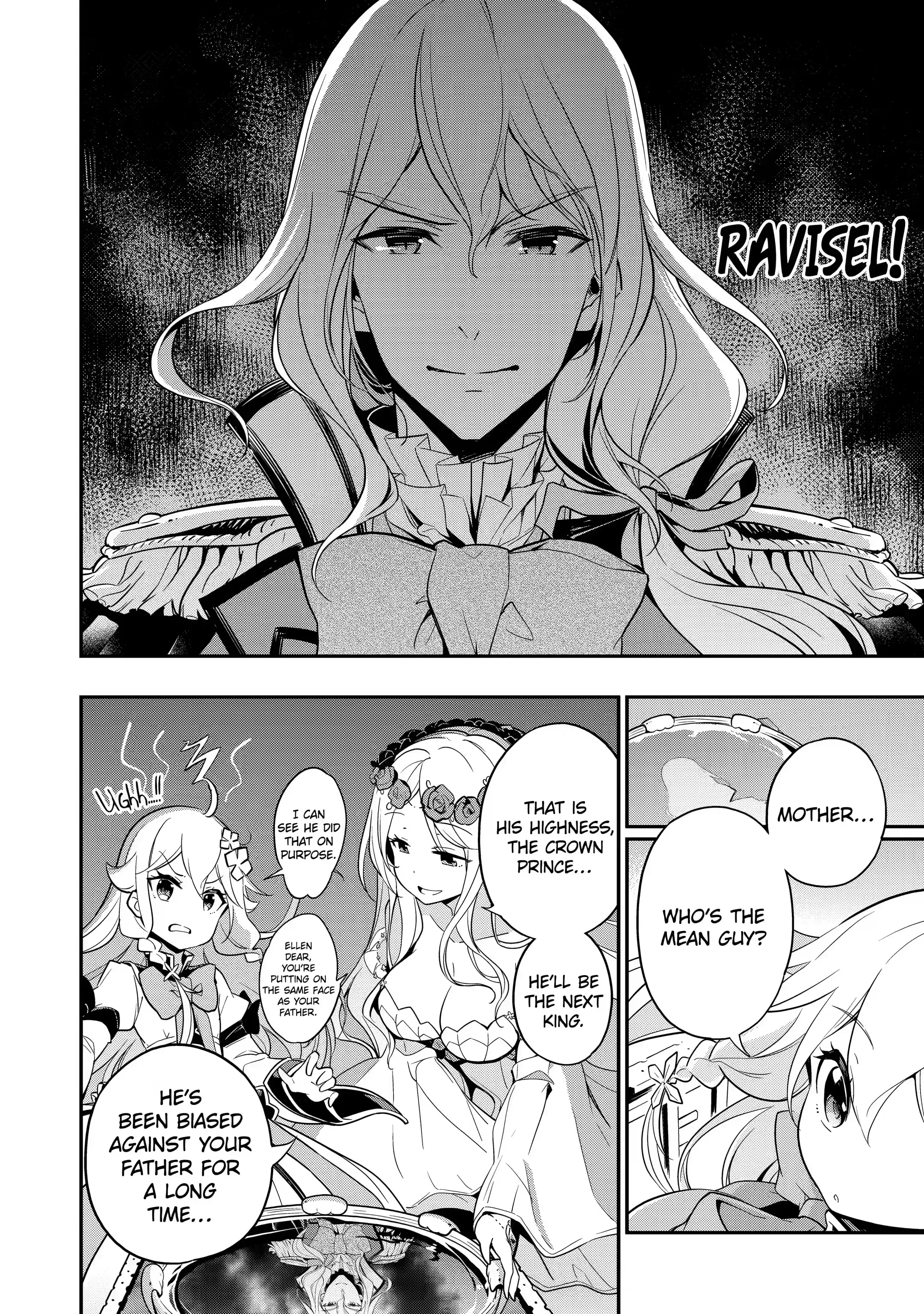 Reincarnated as the Daughter of the Legendary Hero and the Queen of Spirits (Official) chapter 4.2 page 10