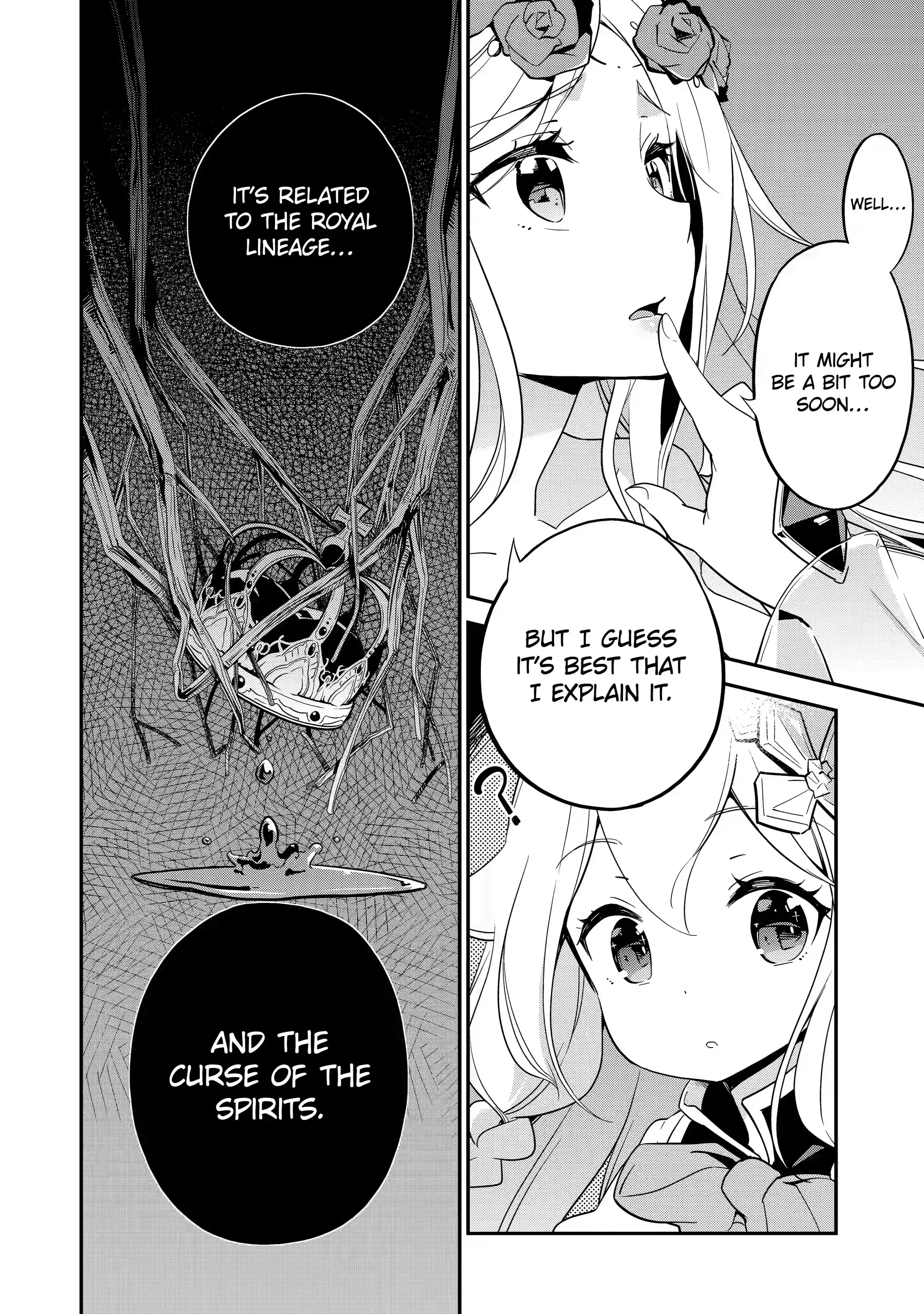 Reincarnated as the Daughter of the Legendary Hero and the Queen of Spirits (Official) chapter 4.2 page 12