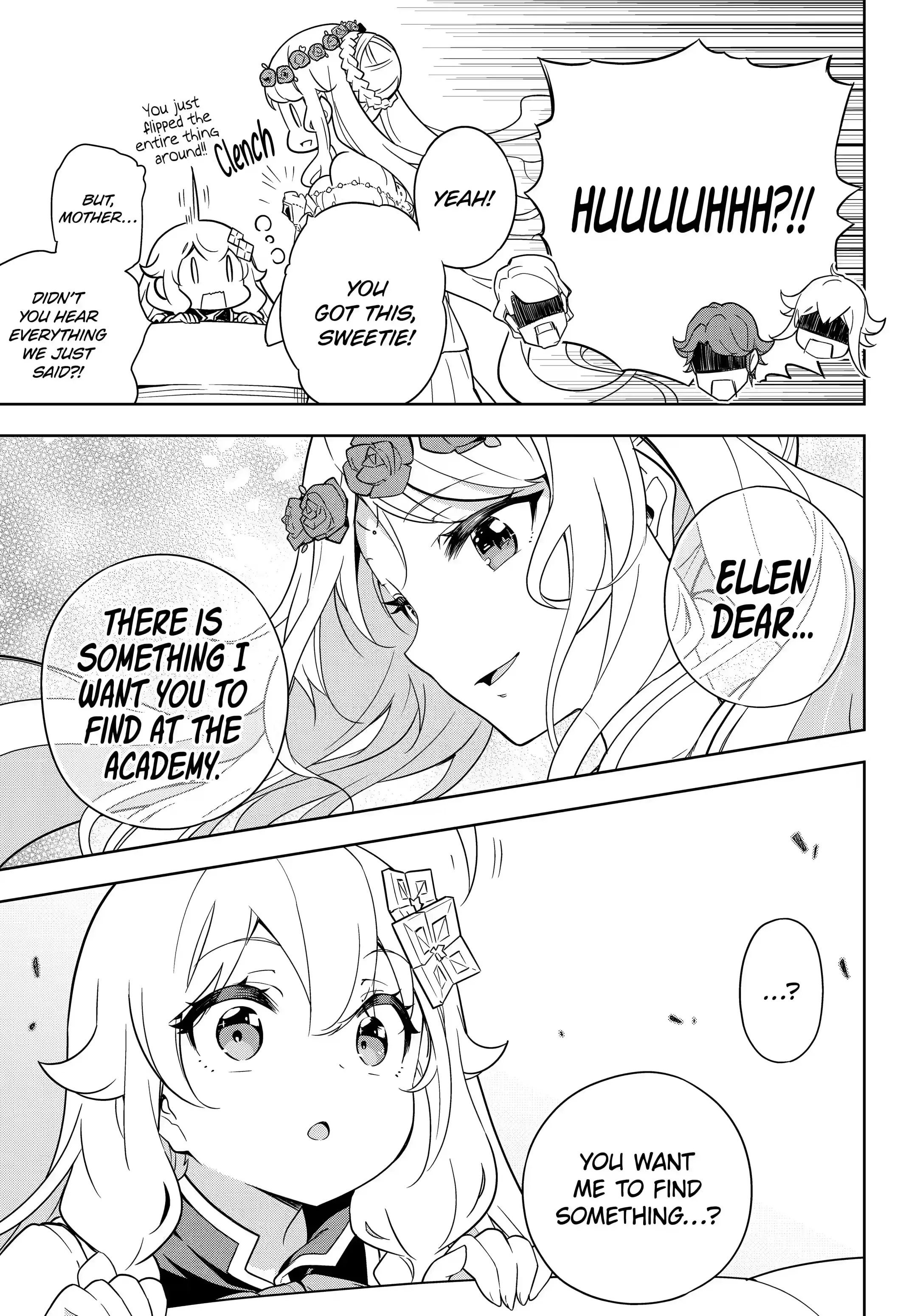 Reincarnated as the Daughter of the Legendary Hero and the Queen of Spirits (Official) chapter 40.1 page 11