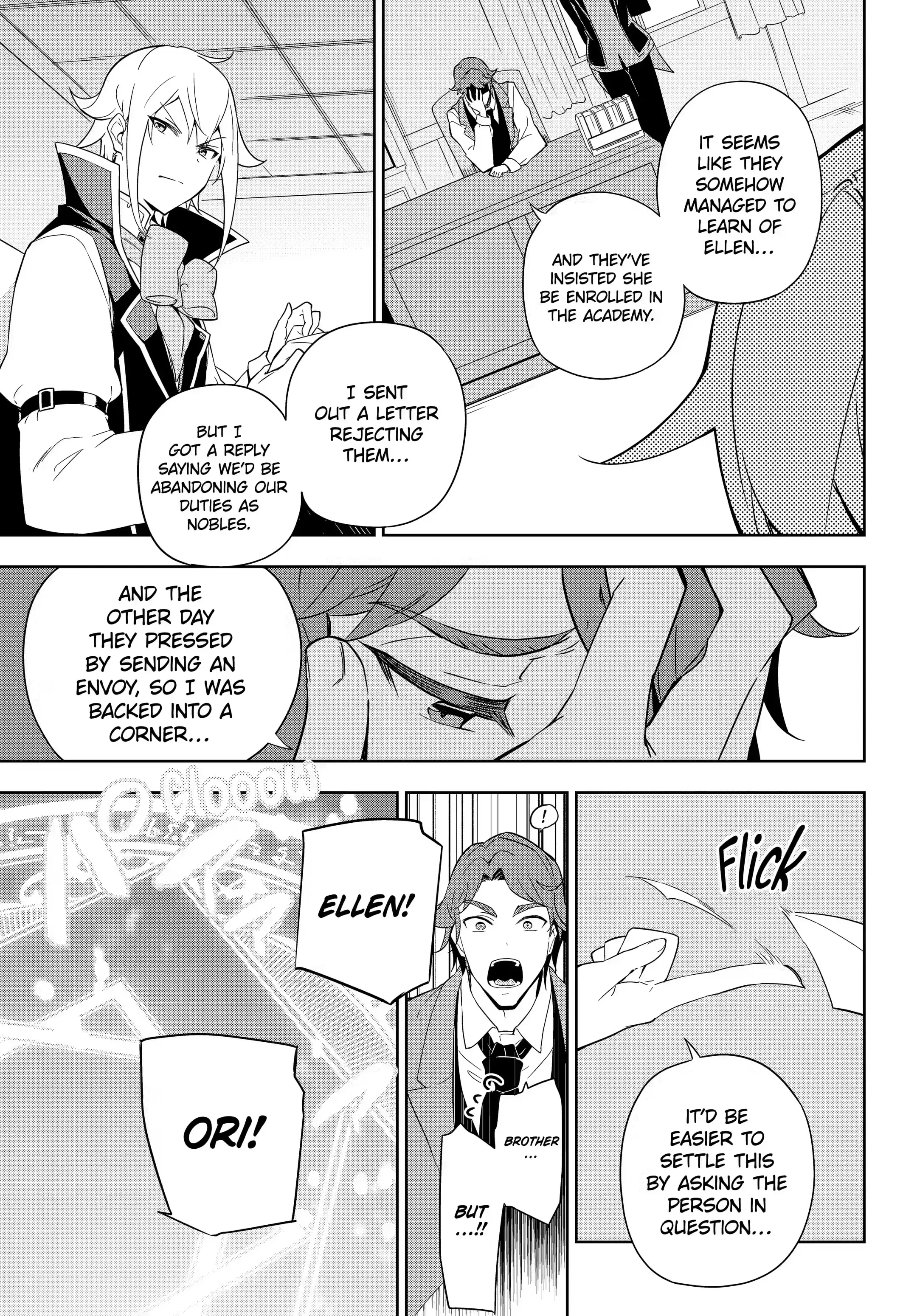 Reincarnated as the Daughter of the Legendary Hero and the Queen of Spirits (Official) chapter 40.1 page 3