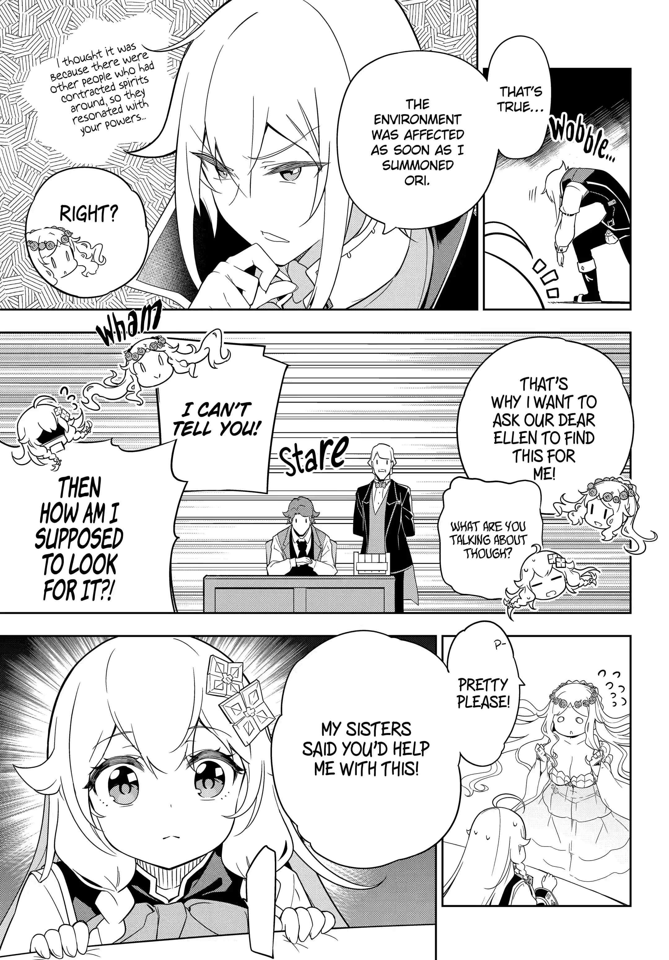 Reincarnated as the Daughter of the Legendary Hero and the Queen of Spirits (Official) chapter 40.2 page 1