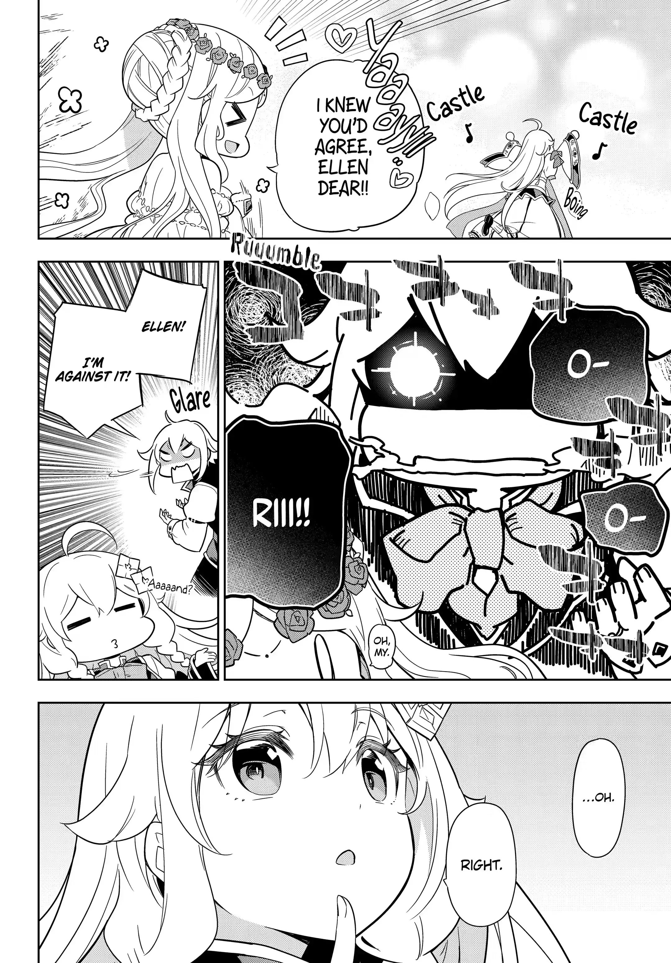 Reincarnated as the Daughter of the Legendary Hero and the Queen of Spirits (Official) chapter 40.2 page 9