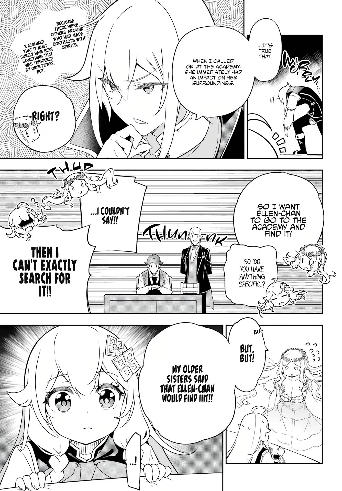 Reincarnated as the Daughter of the Legendary Hero and the Queen of Spirits (Official) chapter 40 page 16