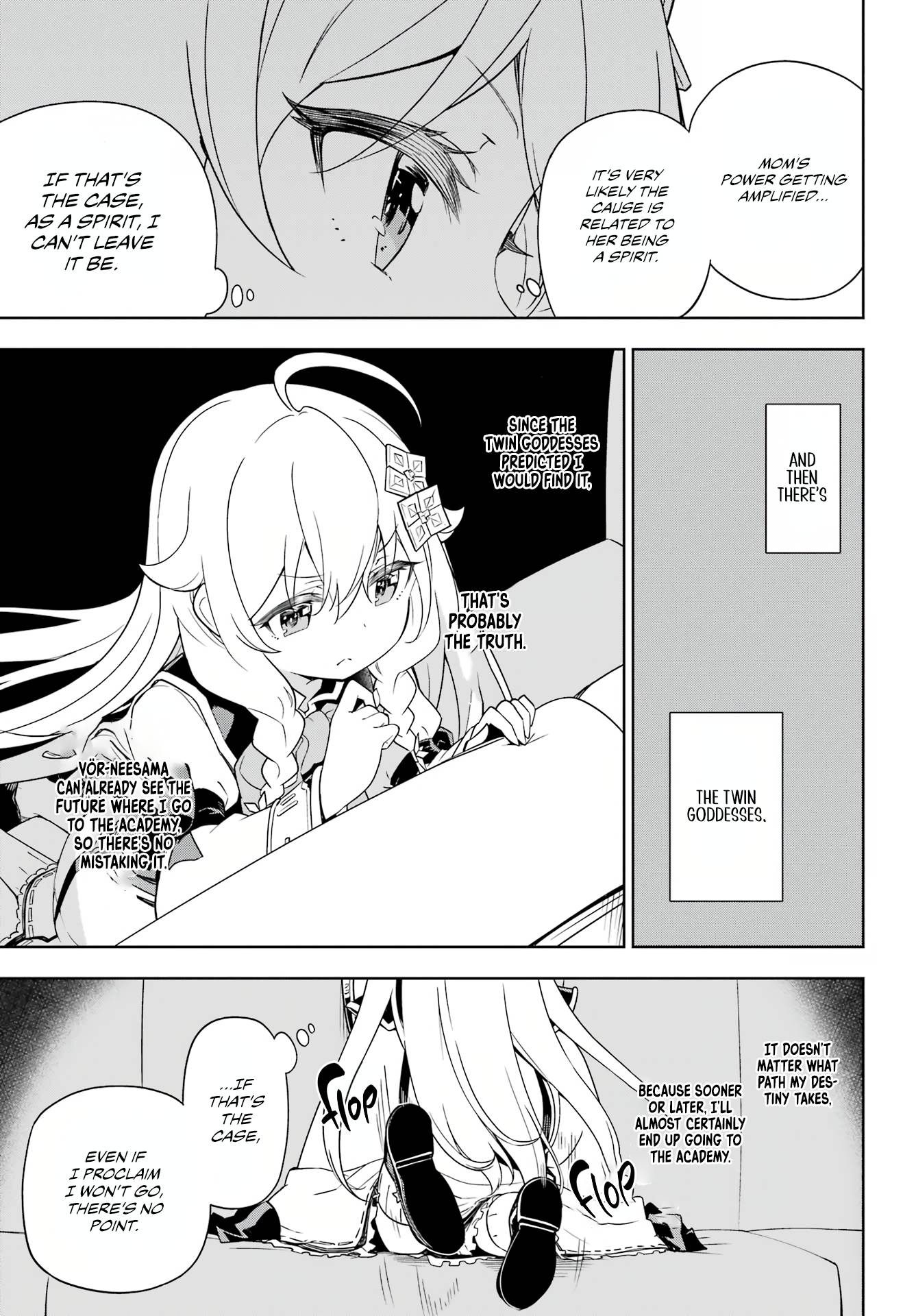 Reincarnated as the Daughter of the Legendary Hero and the Queen of Spirits (Official) chapter 40 page 20