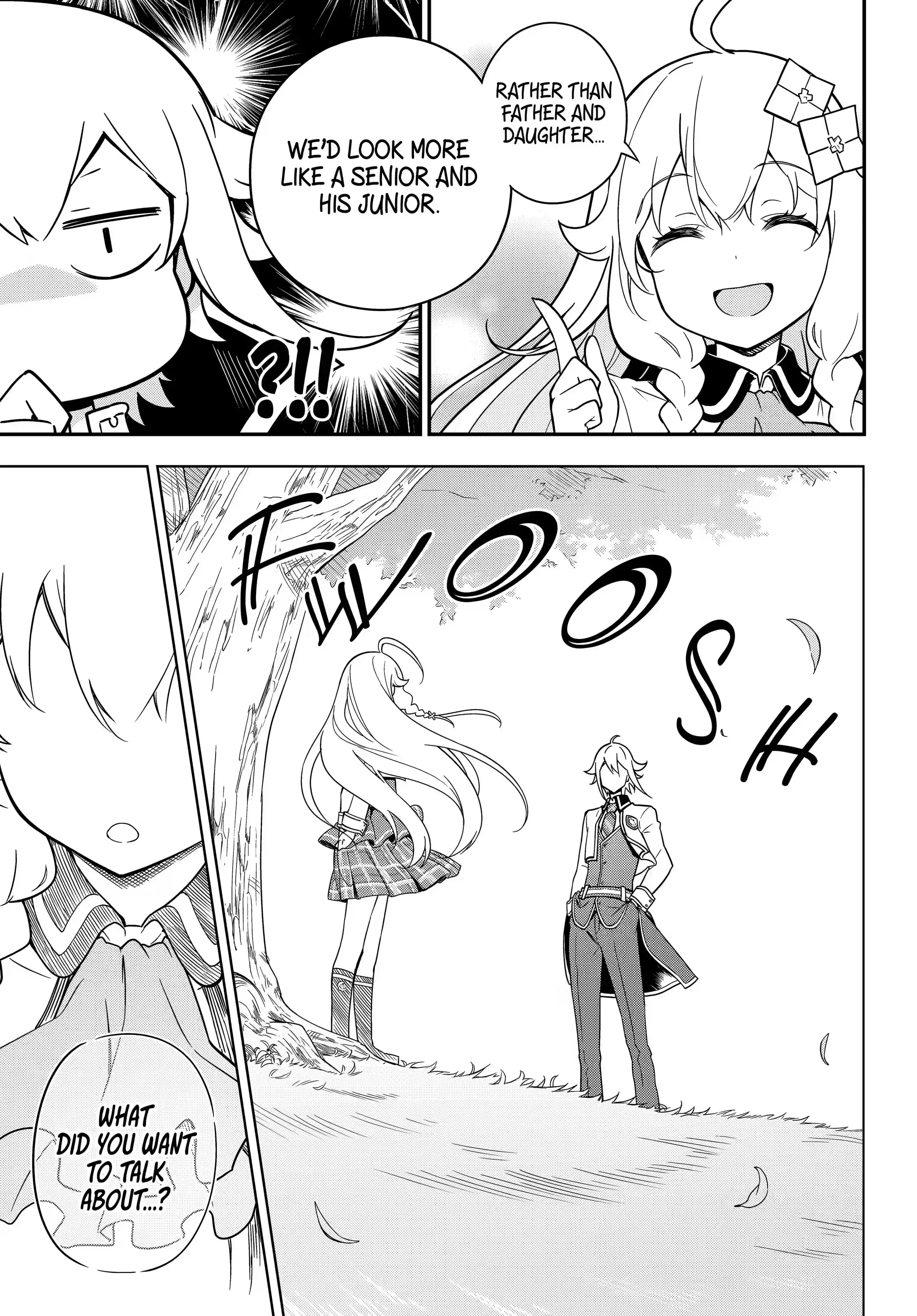 Reincarnated as the Daughter of the Legendary Hero and the Queen of Spirits (Official) chapter 41.1 page 10