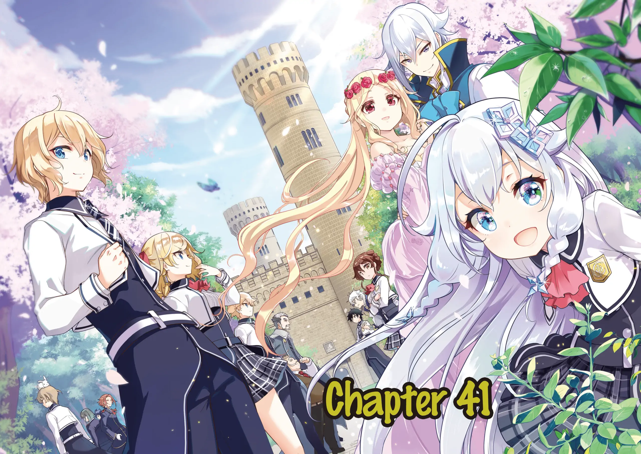 Reincarnated as the Daughter of the Legendary Hero and the Queen of Spirits (Official) chapter 41.1 page 2