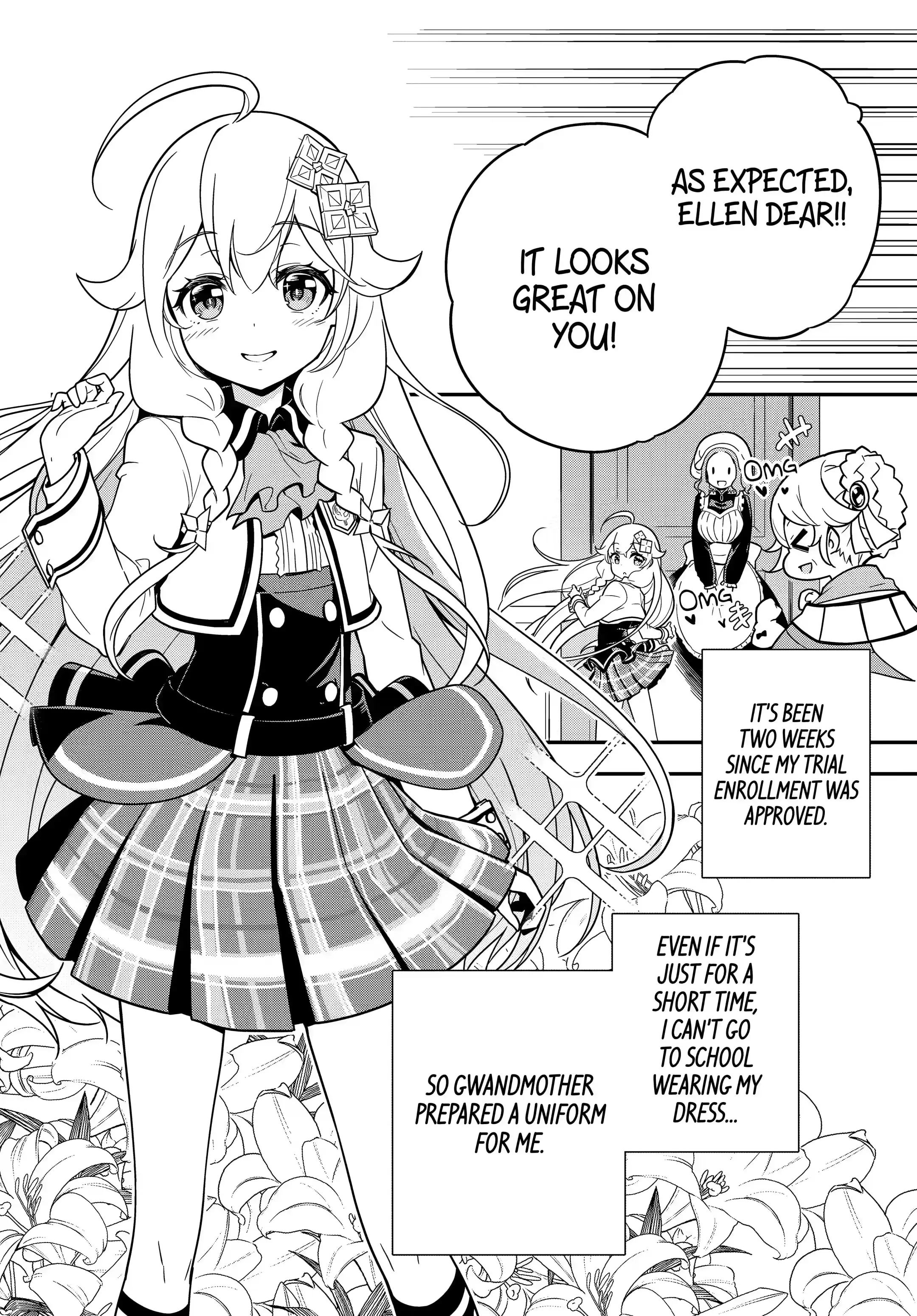 Reincarnated as the Daughter of the Legendary Hero and the Queen of Spirits (Official) chapter 41.1 page 5