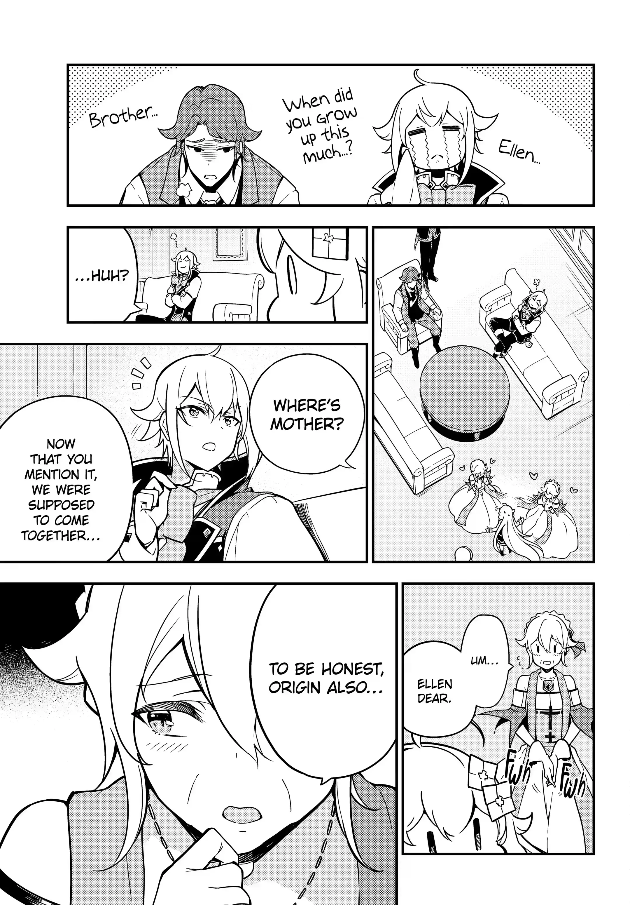 Reincarnated as the Daughter of the Legendary Hero and the Queen of Spirits (Official) chapter 41.1 page 6