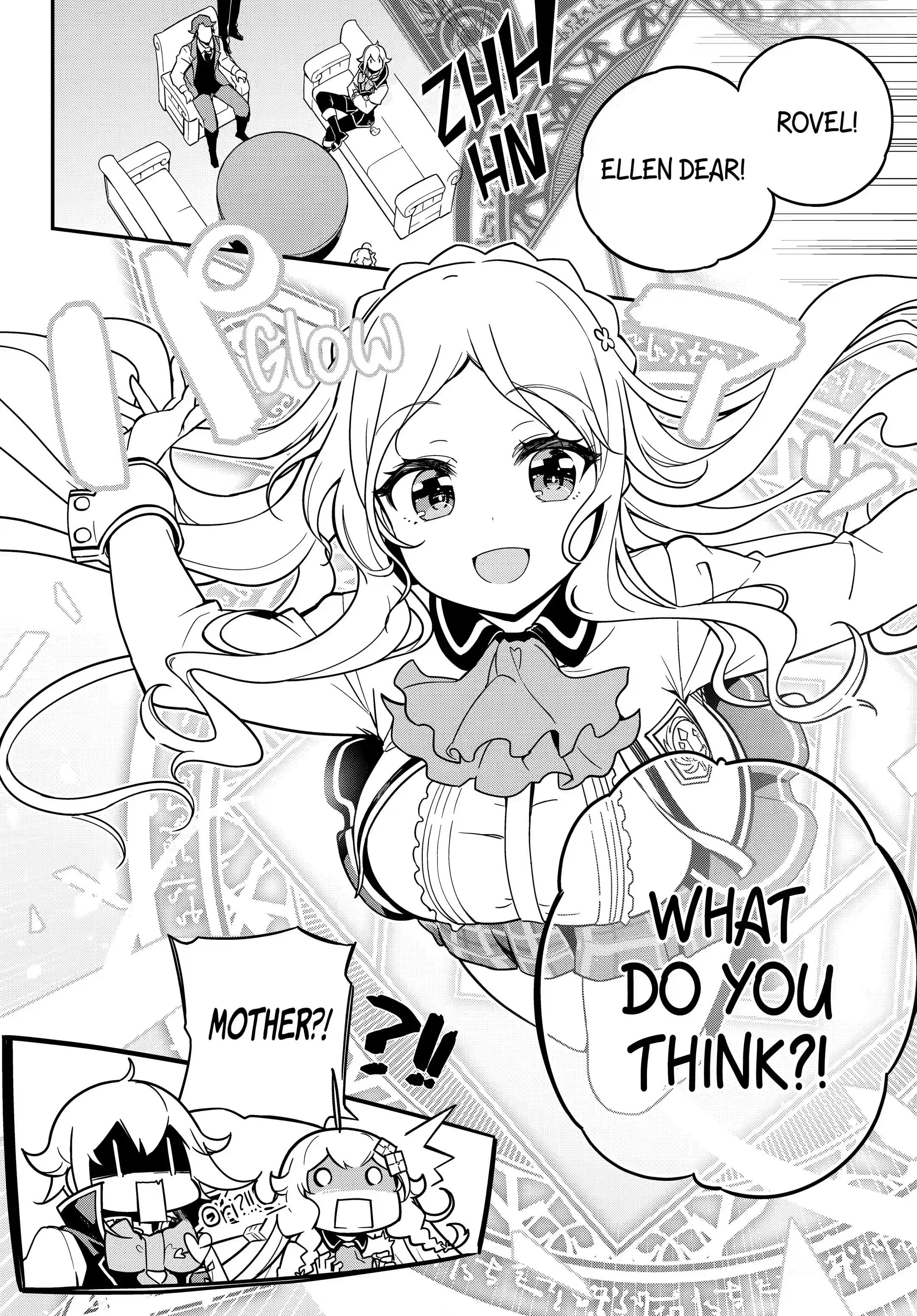 Reincarnated as the Daughter of the Legendary Hero and the Queen of Spirits (Official) chapter 41.1 page 7